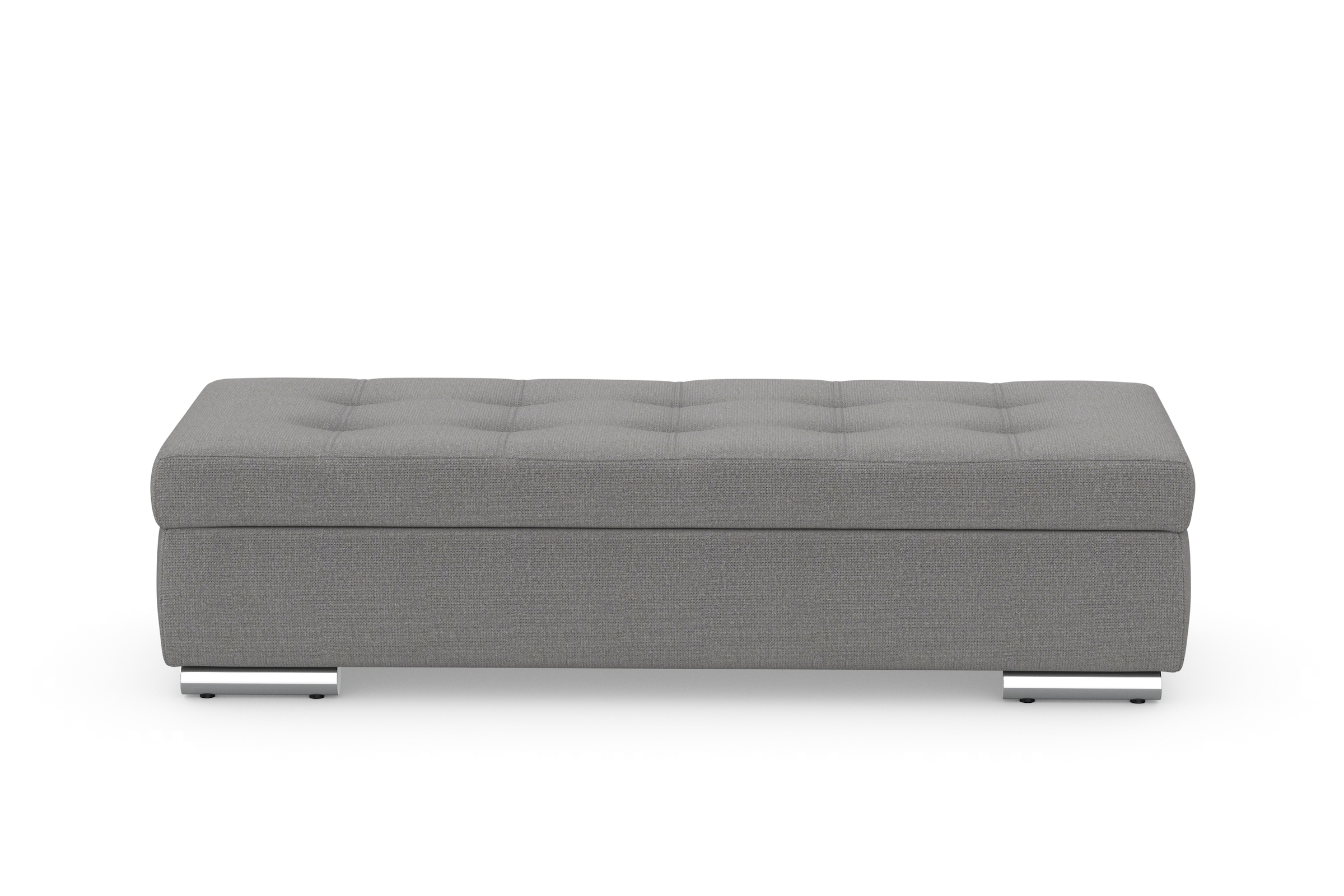 DOMO collection Hocker »Treviso XXL: B/T/H: 161/60/41 cm«, mit Stauraum, auch in Cord, passend zur Serie, moderne Steppung