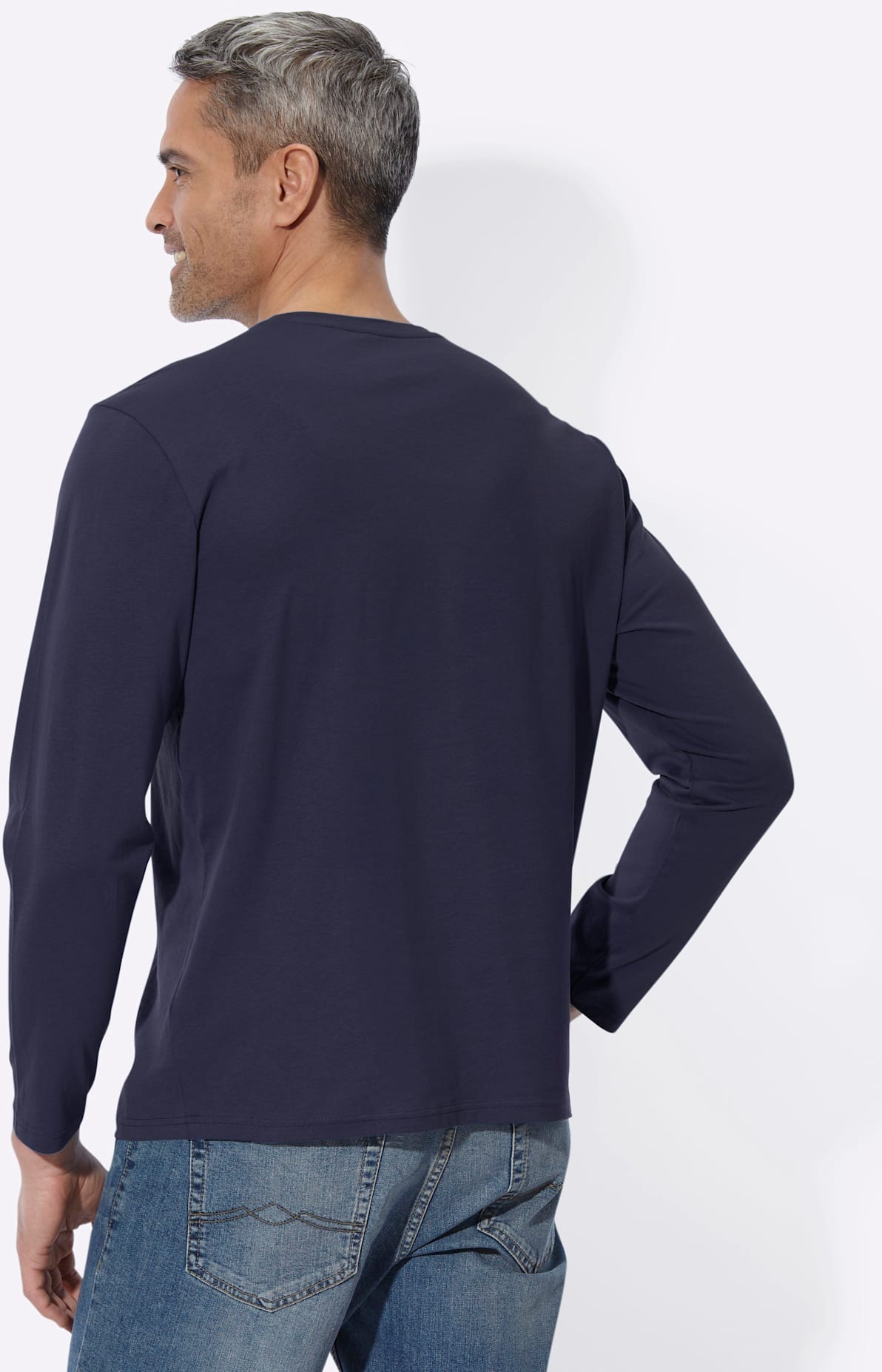 Classic Langarmshirt »Freizeitshirt« 1