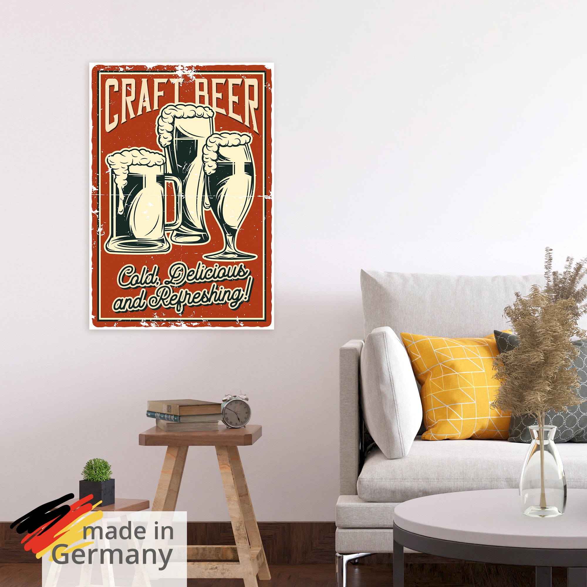 Artland Wandbild »Craft Beer« 1 Stk. tlg. als Alubild, Leinwandbild, Poster, Wandaufkleber in verschied. Größen