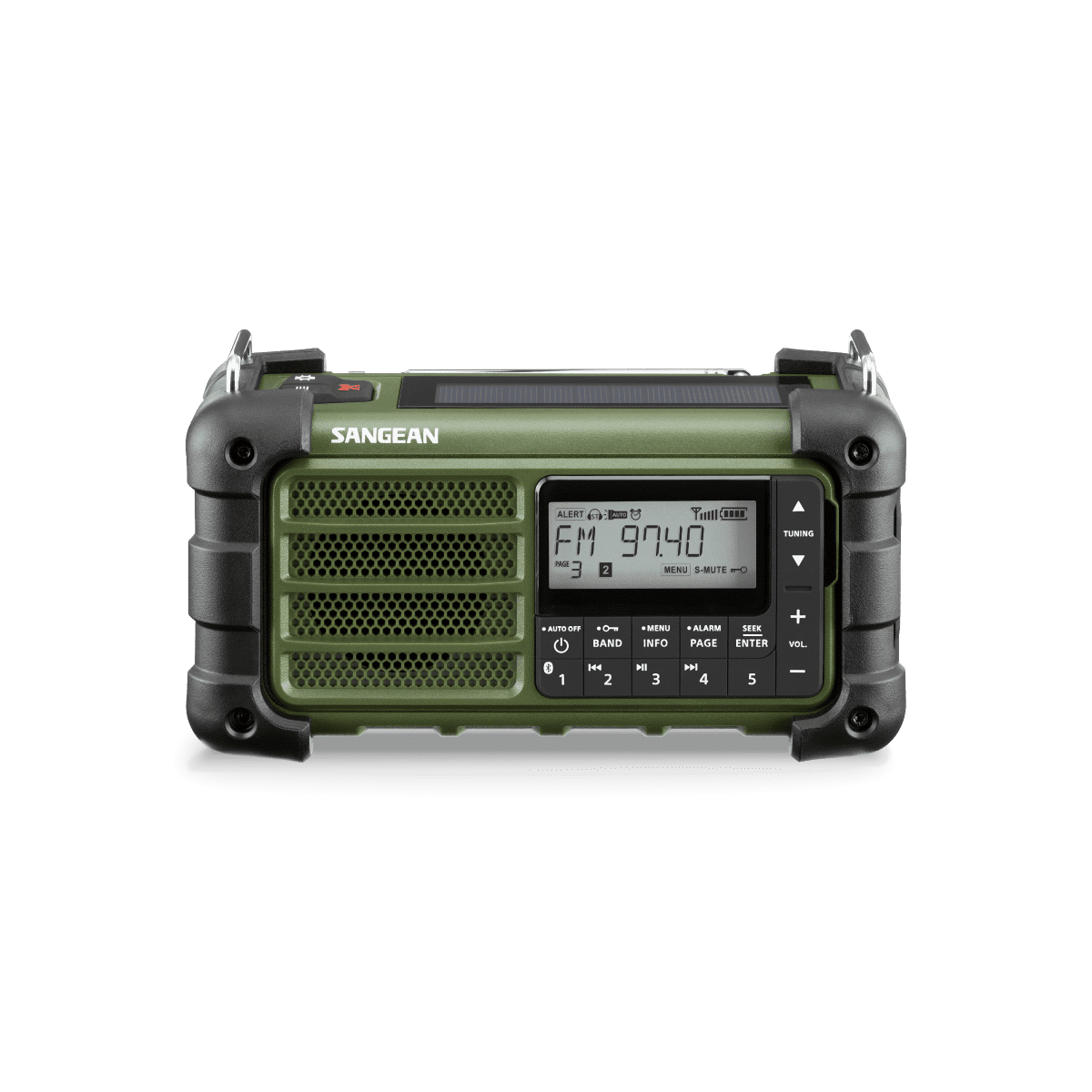 Sangean Notfallradio »MMR-99«, (Bluetooth AM-Tuner-FM-Tuner mit RDS), Multi-Powered Digital Tuning Emergency