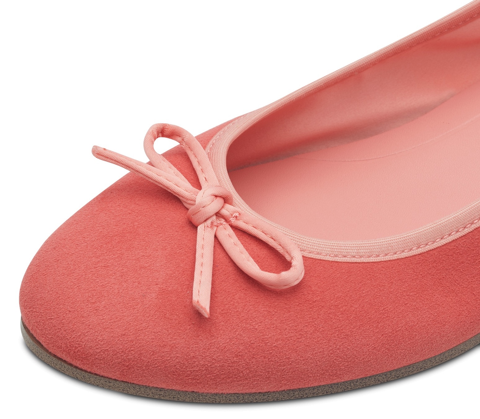 Tamaris Ballerina, Blockabsatz, Businessschuh, Schlupfschuh mit süßer Zierschleife