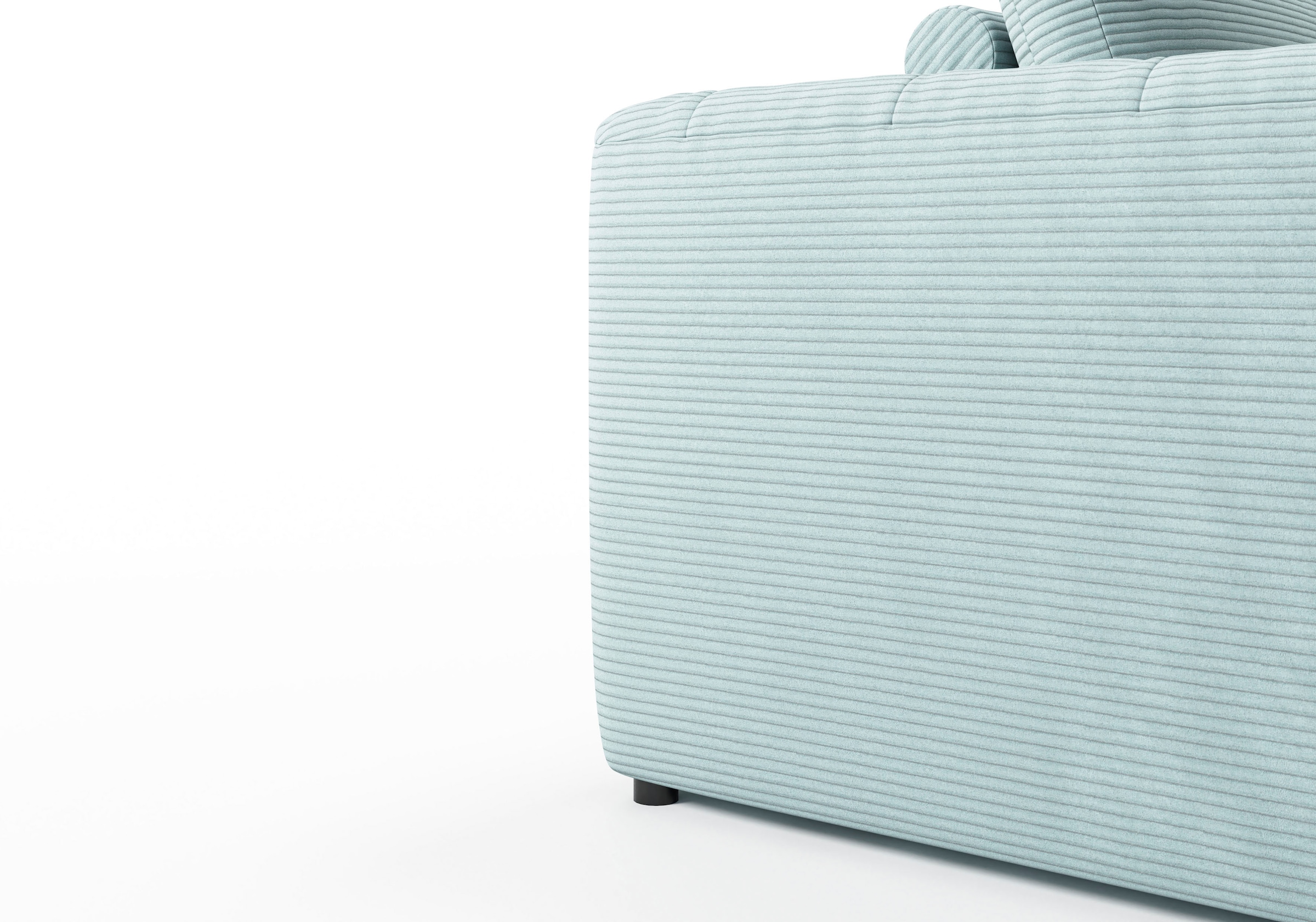 RAUM.ID 2,5-Sitzer »Cushid«, Modulsofa, bestehend aus 2 Teilen, Breite 268 cm