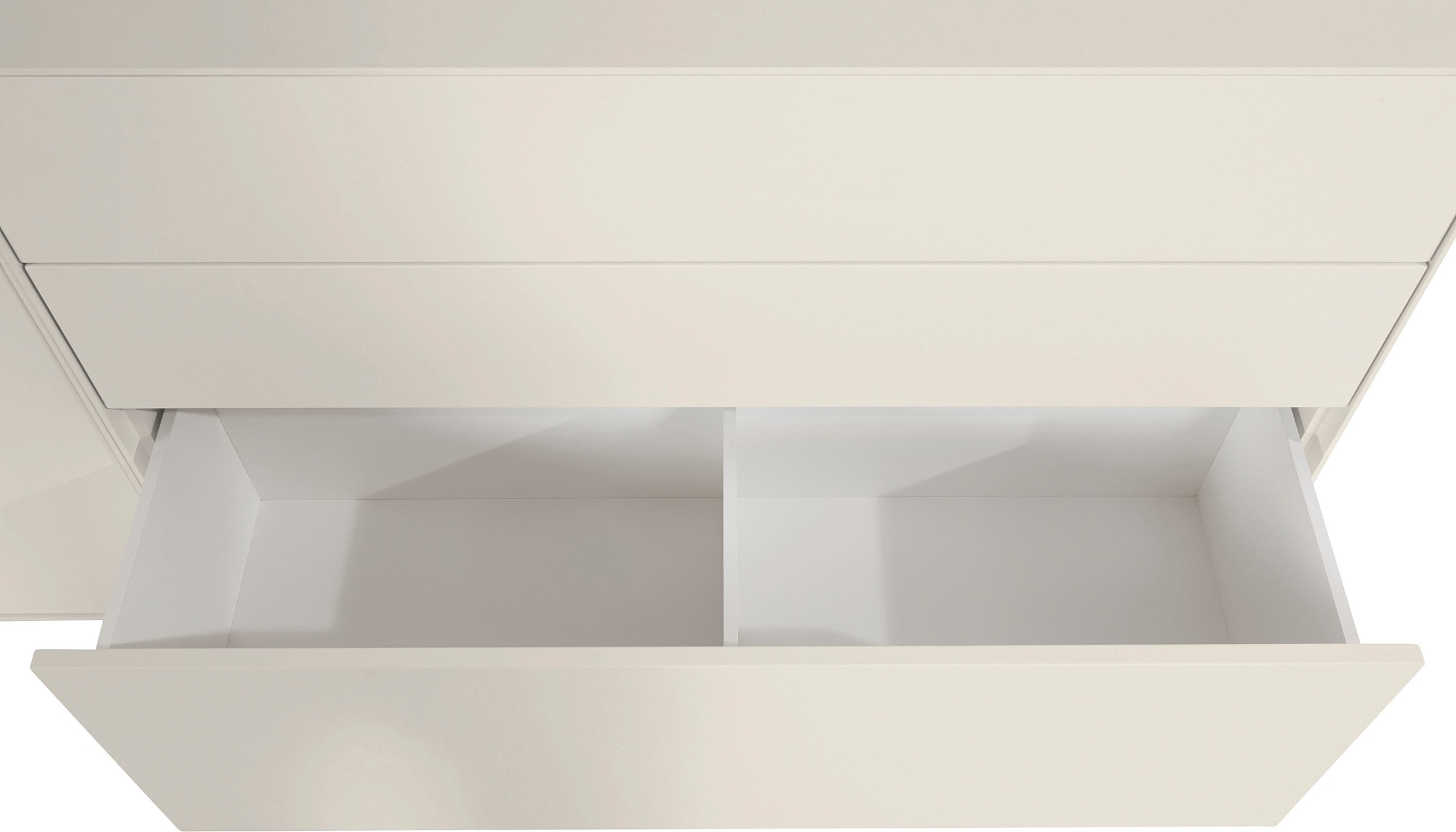 LeGer Home by Lena Gercke Sideboard »Essentials«, (2 St.), Breite: 224cm, MDF lackiert, Push-to-open-Funktion