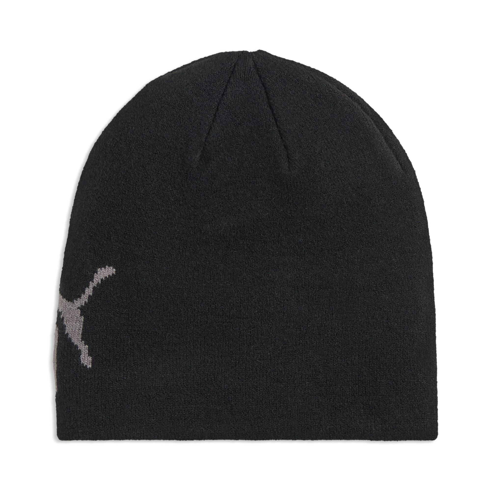 PUMA Strickmütze »ESS MID CROWN CUFFLESS BEANIE JR« für Kinder und Jugendliche, mit sportlichem Stil, unifarbenes Design