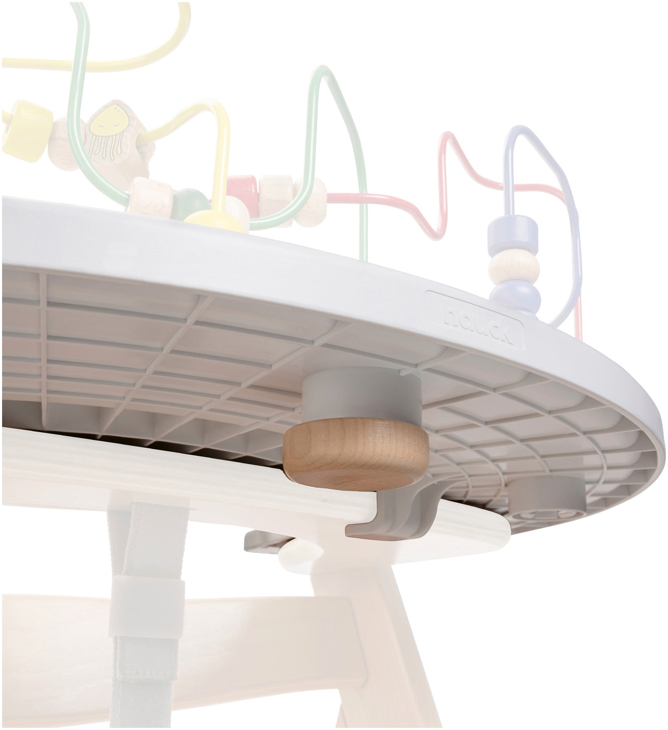 Hauck Hochstuhltablett »Alpha Play Tray, White« aus recyceltem Material