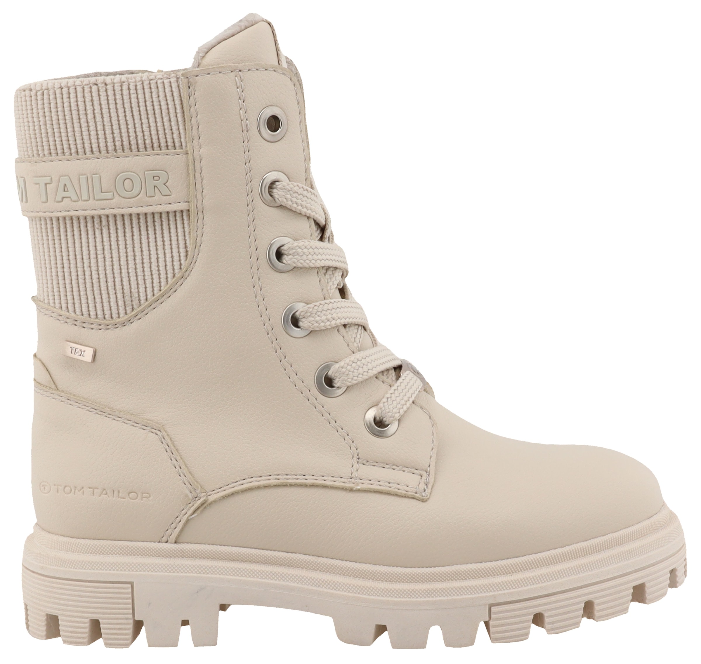 TOM TAILOR Winterboots  , Schnürstiefelette, Winterstiefelette mit TEX-Membran, bequeme Form