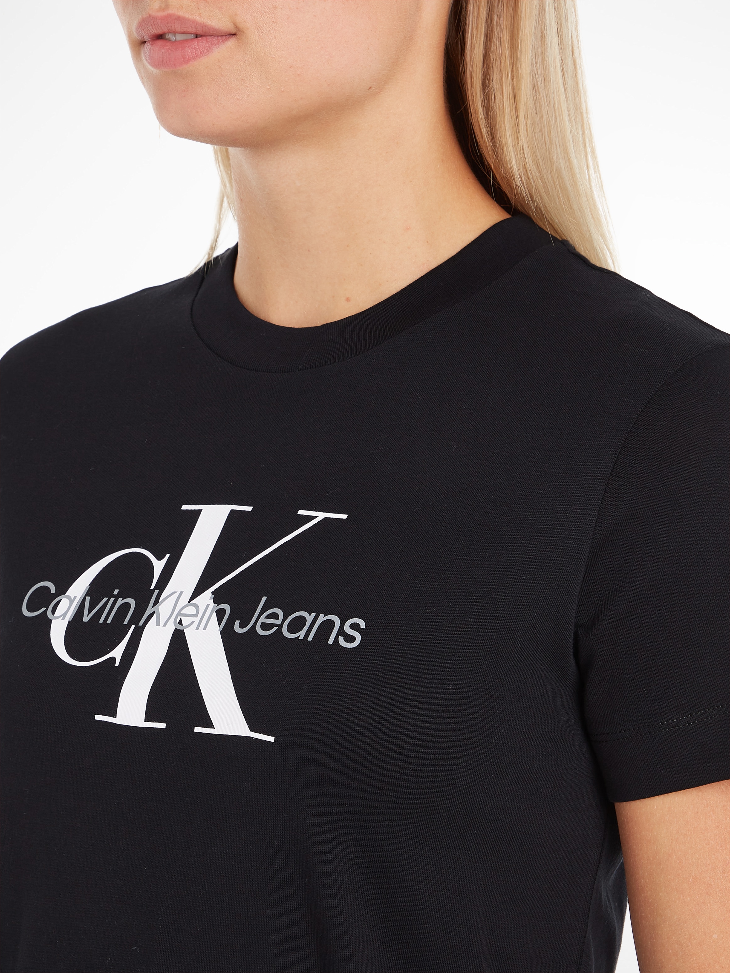 Calvin Klein Jeans Rundhalsshirt »CORE MONOGRAM REGULAR TEE«, (1 tlg.), mit  Calvin Klein Jeans Monogramm bei ♕ | T-Shirts