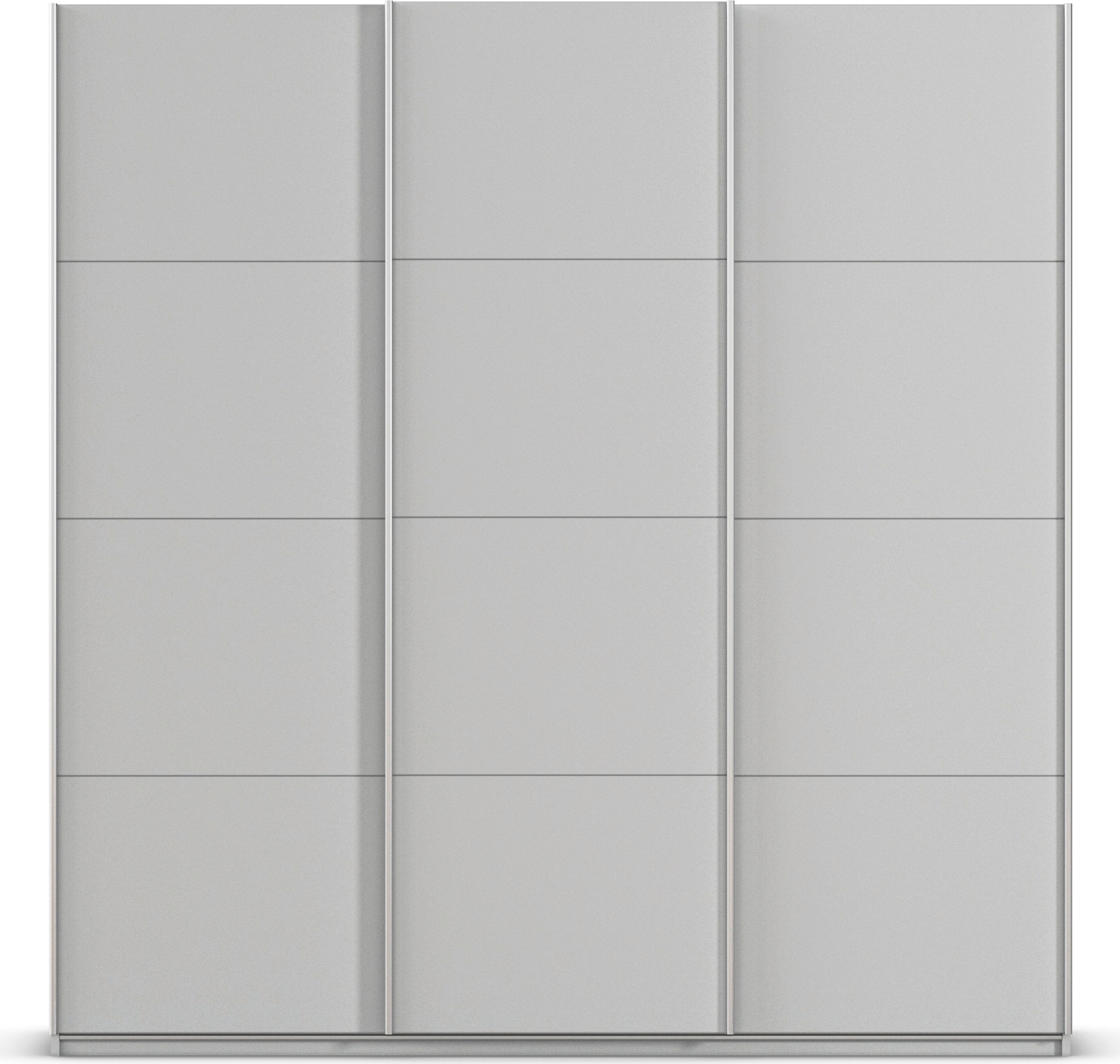 rauch Schwebetürenschrank »Kleiderschrank Schrank Garderobe AGORDO mit Dekor- oder Hochglanzfront« in drei Griff-Farben - NEU: Farbe SCHWARZ,  durchdachte Innenausstattung, in 4 Breiten und 2 Höhen MADE IN GERMANY
