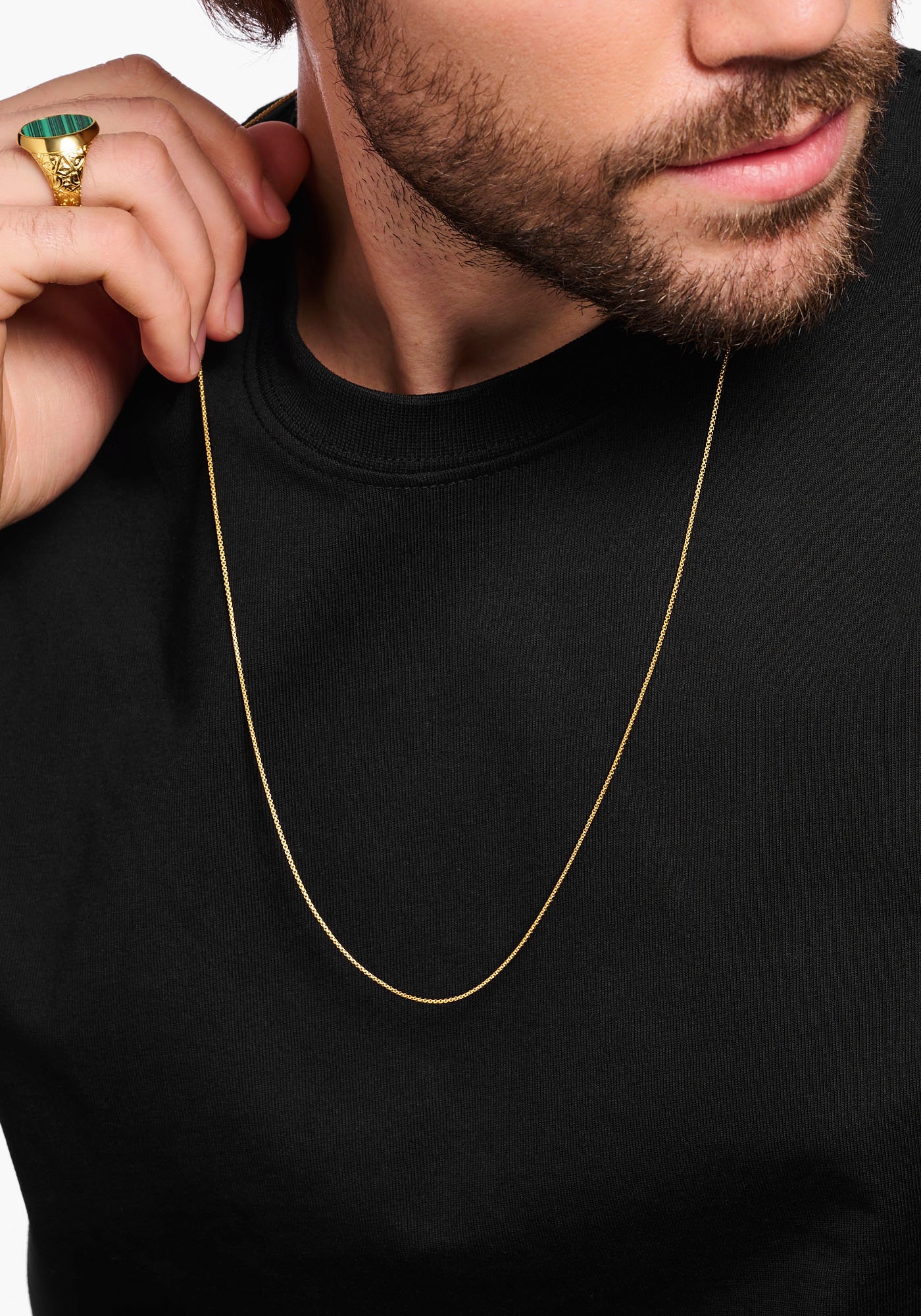 THOMAS SABO Collierkettchen »Venezianerkettengliederung, 1,0 mm breit, KE1106«