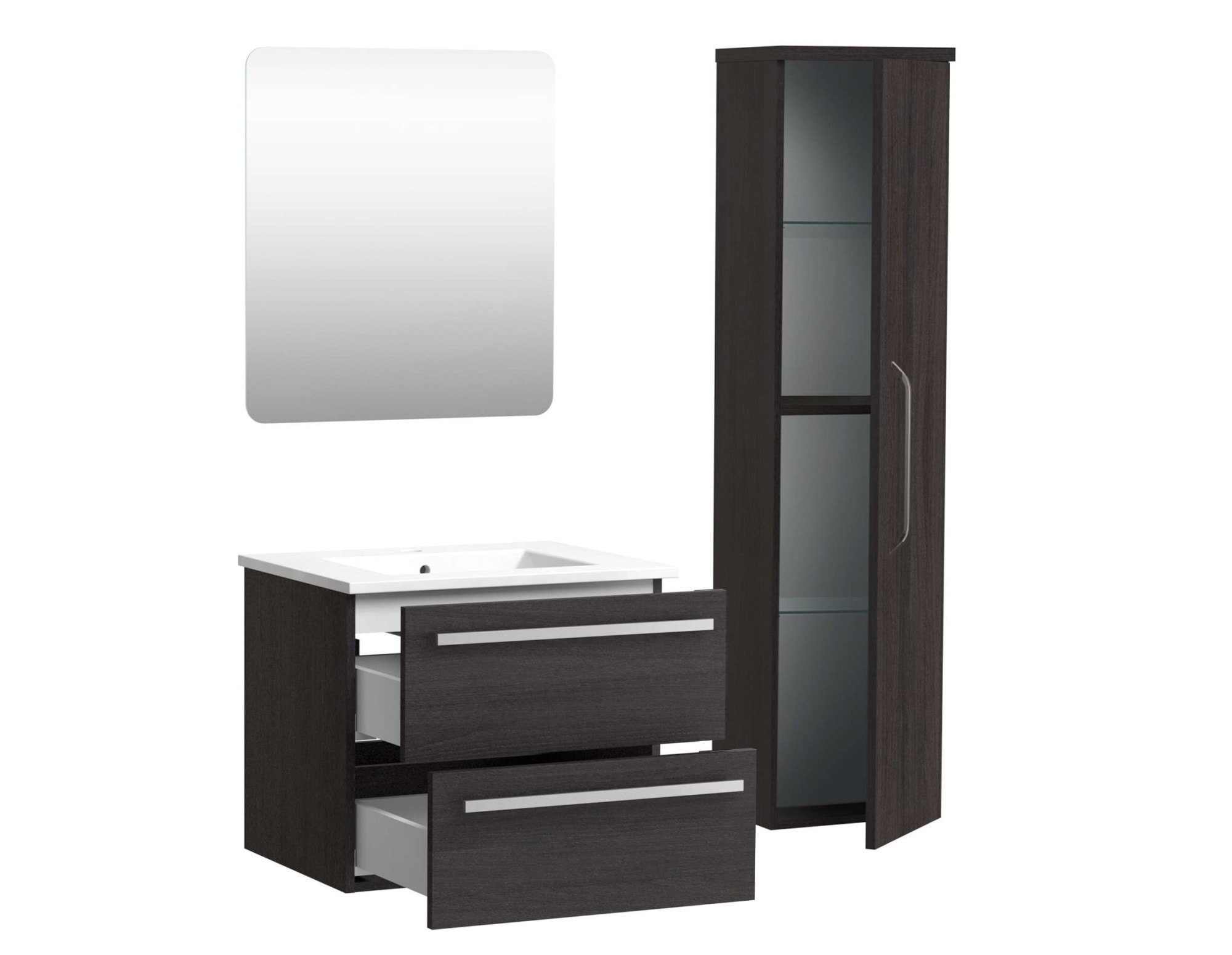 welltime Hochschrank »Serena«, mit Soft-Close-Funktion, Breite 35 cm, FSC®-zertifiziertes Material