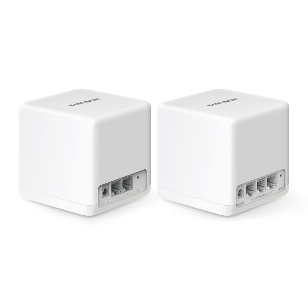 TP-Link WLAN-Router »Mercusys Halo H1500X AX1500 Whole Home Mesh-System Wi-Fi 6 2er Pack«, (Set, 2x H1500X)