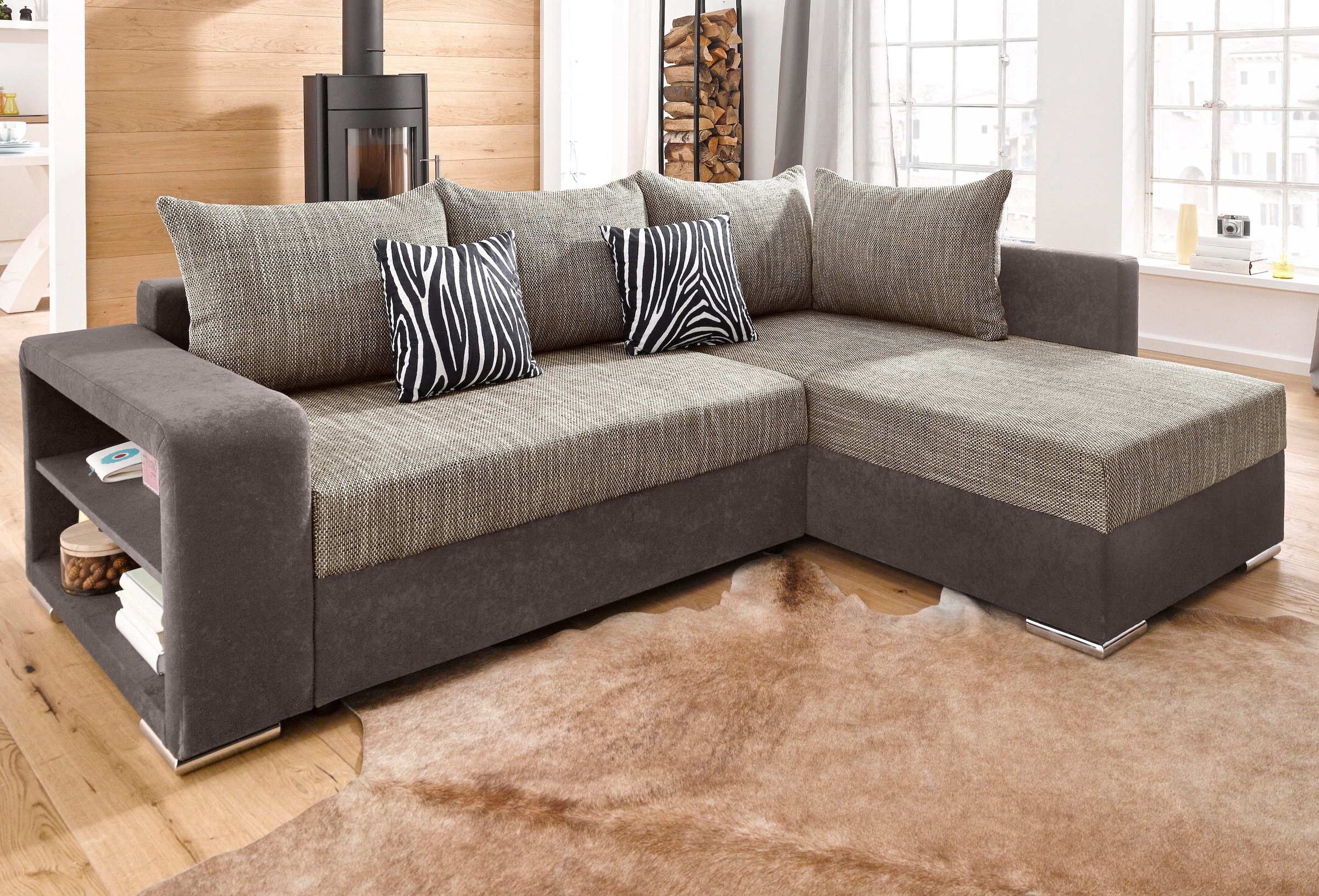 COLLECTION AB Ecksofa, mit Bettfunktion, wahlweise mit Federkern kaufen