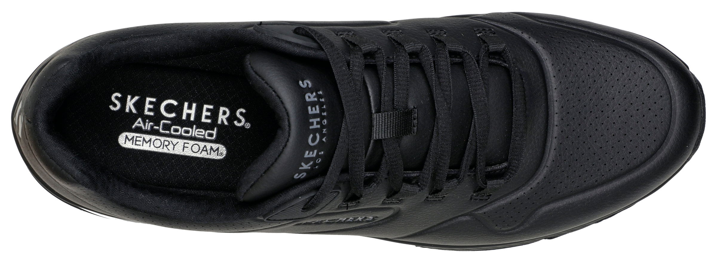 Skechers Sneaker »UNO 2«, im monochromen Look, Freizeitschuh, Halbschuh, Schnürschuh