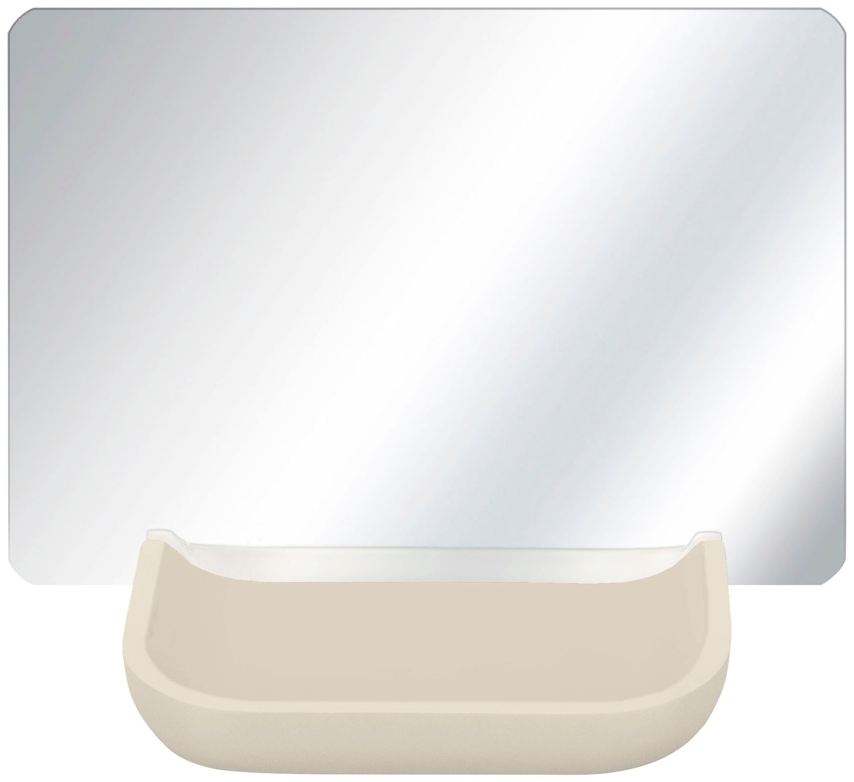 Kleine Wolke Kosmetikspiegel »Tray Mirror«, (Set), mit Schmuckschale