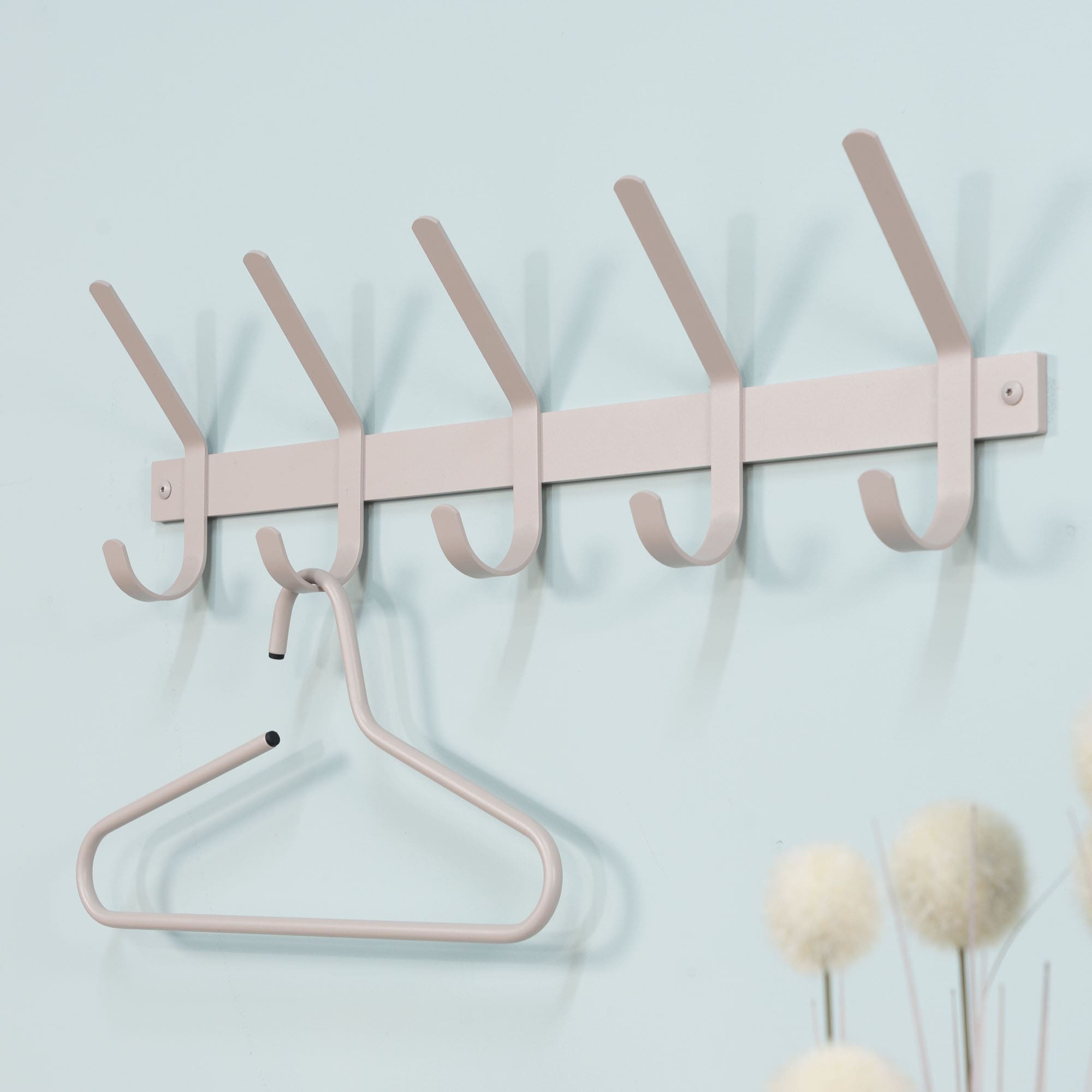 Spinder Design Garderobenhaken Metall, Breite 70 cm