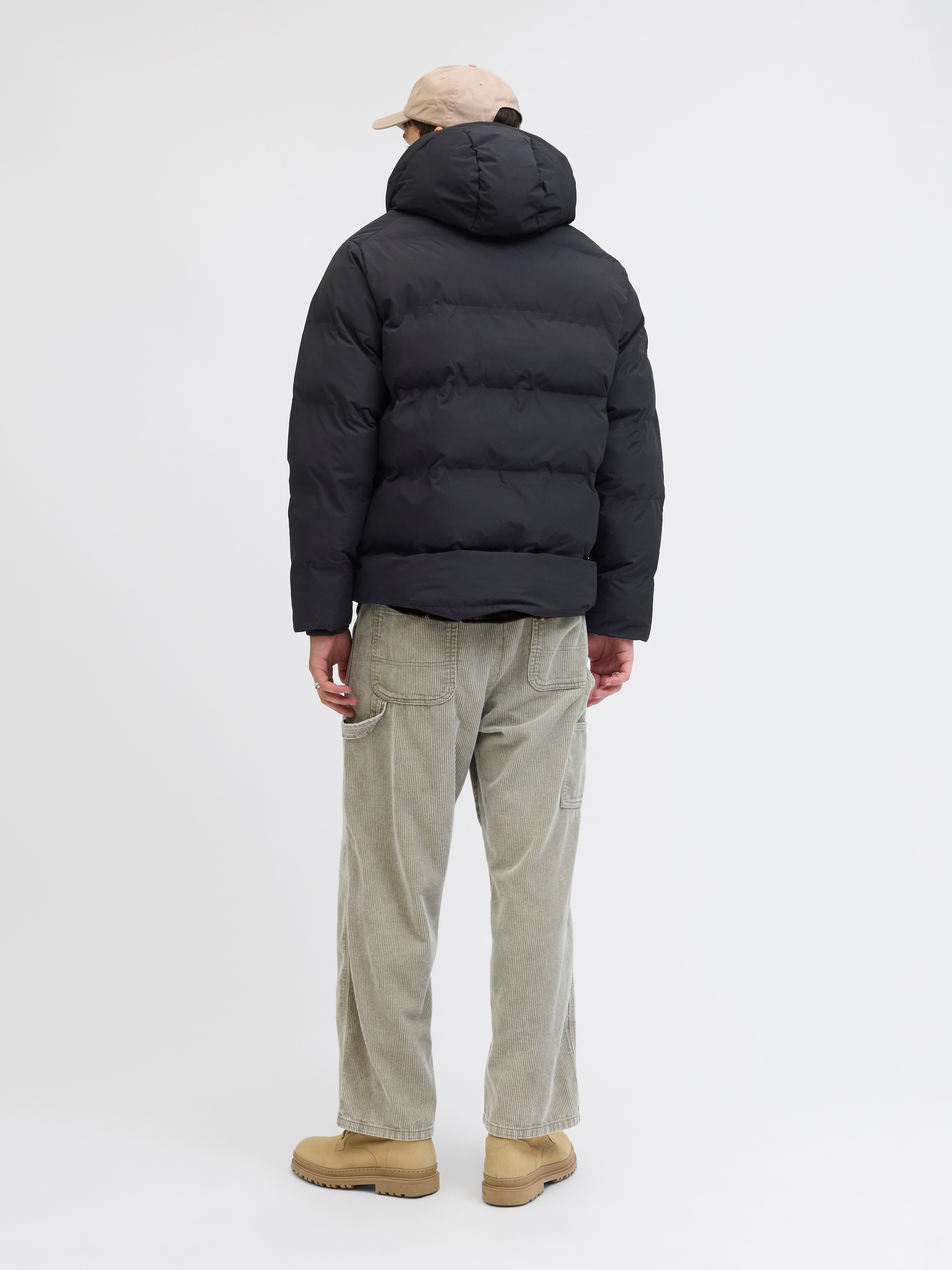 Jack & Jones Steppjacke »JJESOHO PUFFER HOOD SN« mit Kapuze