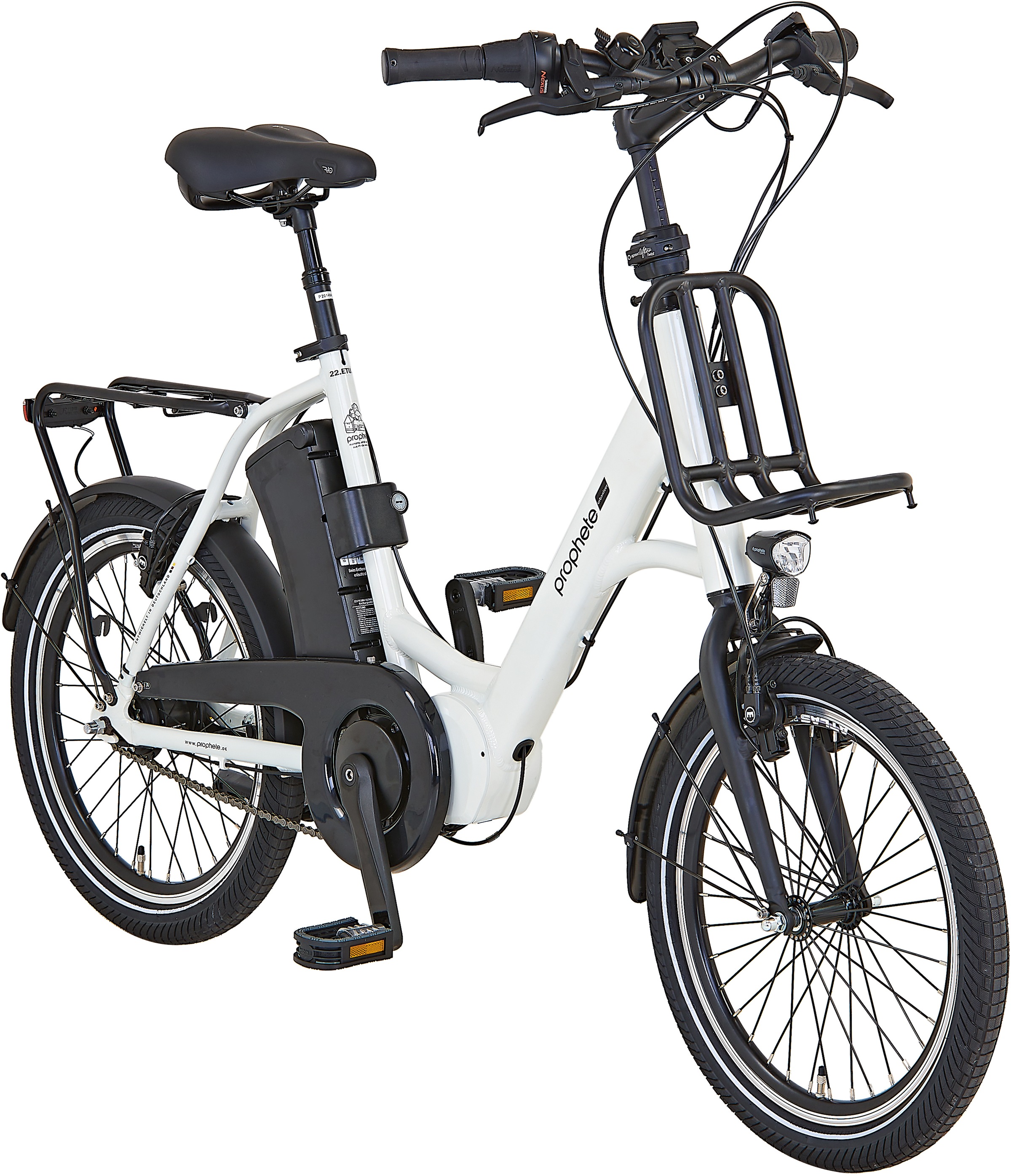 Prophete E-Bike »Urbanicer 22.ETU.10«, 7 Gang, Shimano, Nexus, Mittelmotor 250 W, Pedelec, Elektrofahrrad für Damen u. Herren