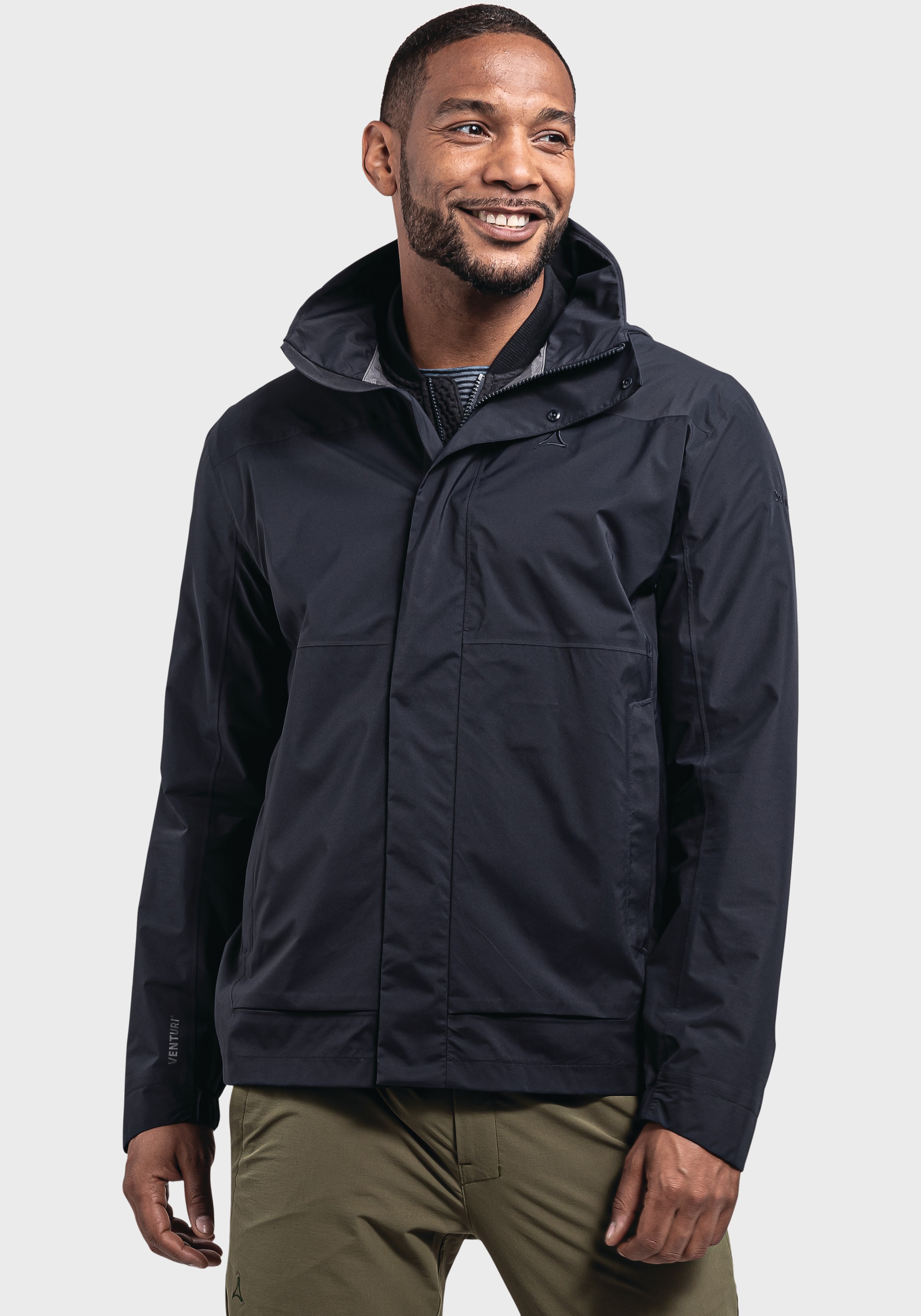 Schöffel Outdoorjacke »2.5L Jacket Bellagio M«, mit Kapuze