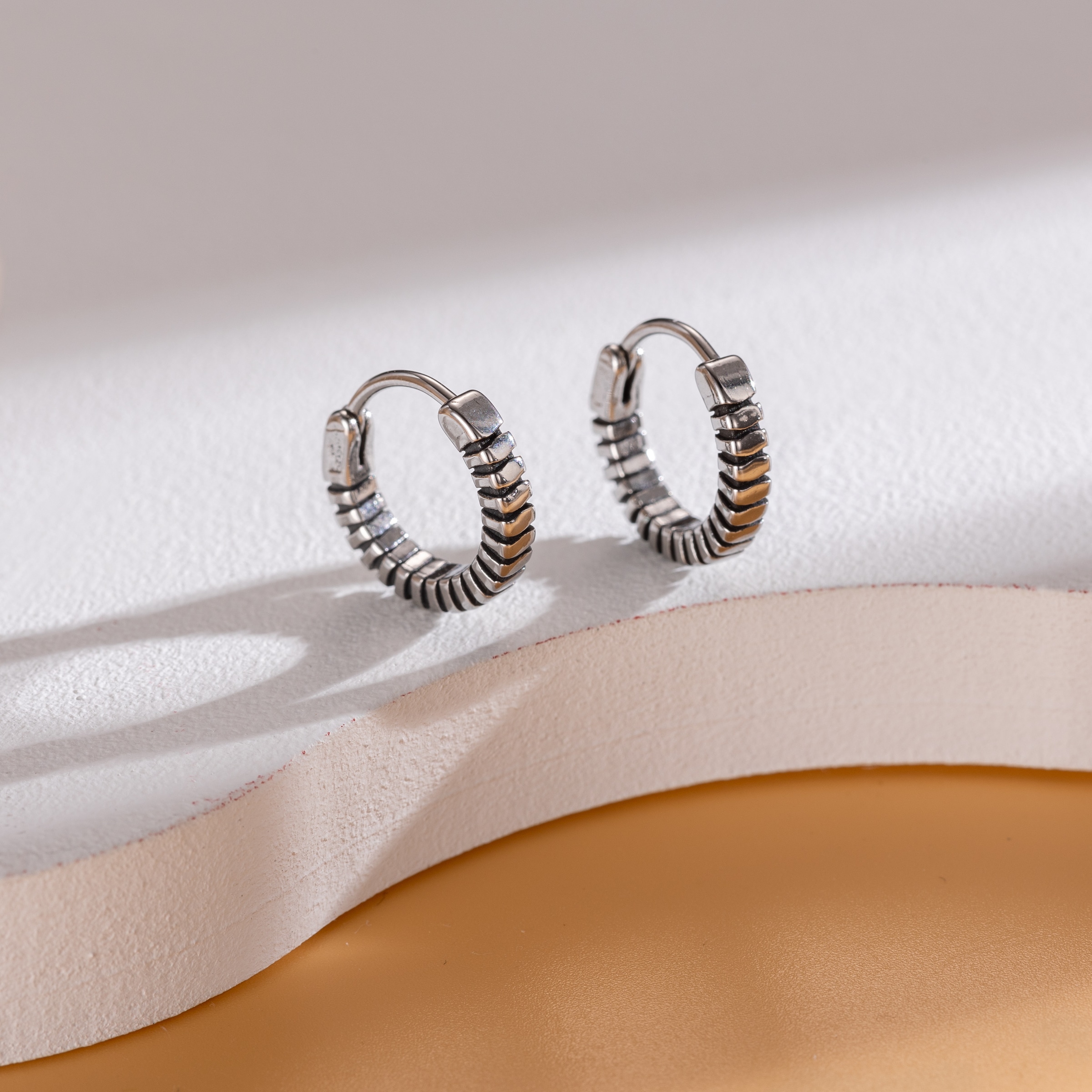 Firetti Paar Creolen »Schmuck Geschenk Edelstahl Ohrschmuck Ohrringe Classic«