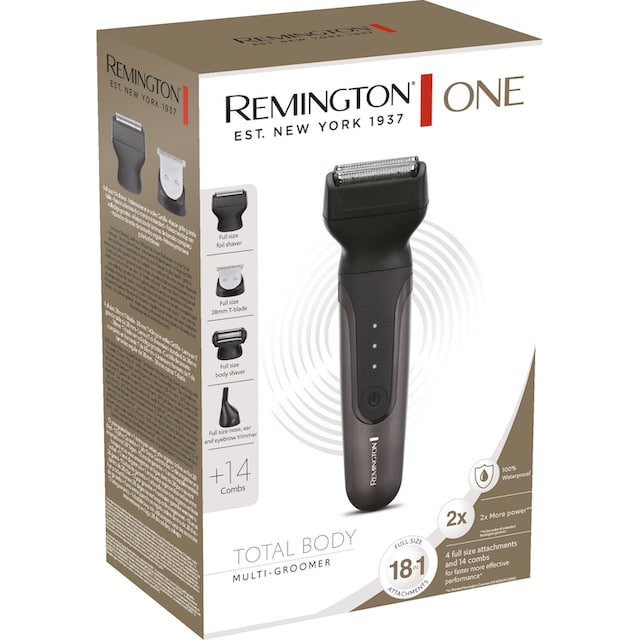 Remington Haar- und Bartschneider »PG780 One Totalbody Multigroomer«, 4  Aufsätze online bestellen | UNIVERSAL