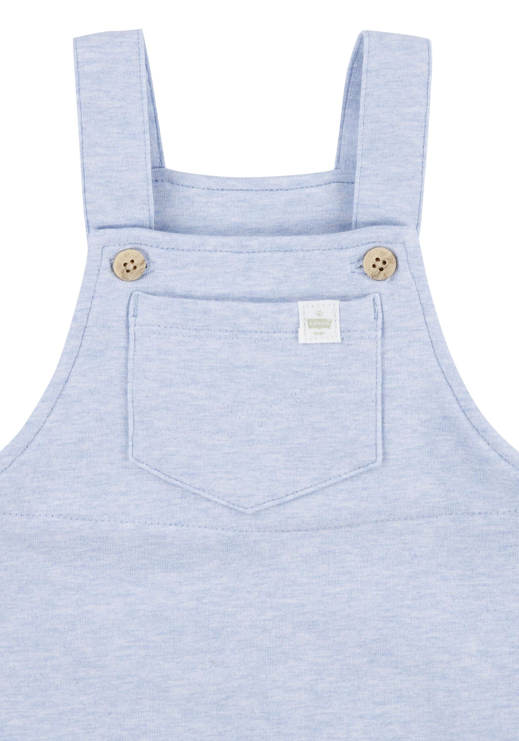 Levi's® Kids Latzhose »POCKET FRONT KNIT OVERALL«, UNISEX aus softer Sweatqualität