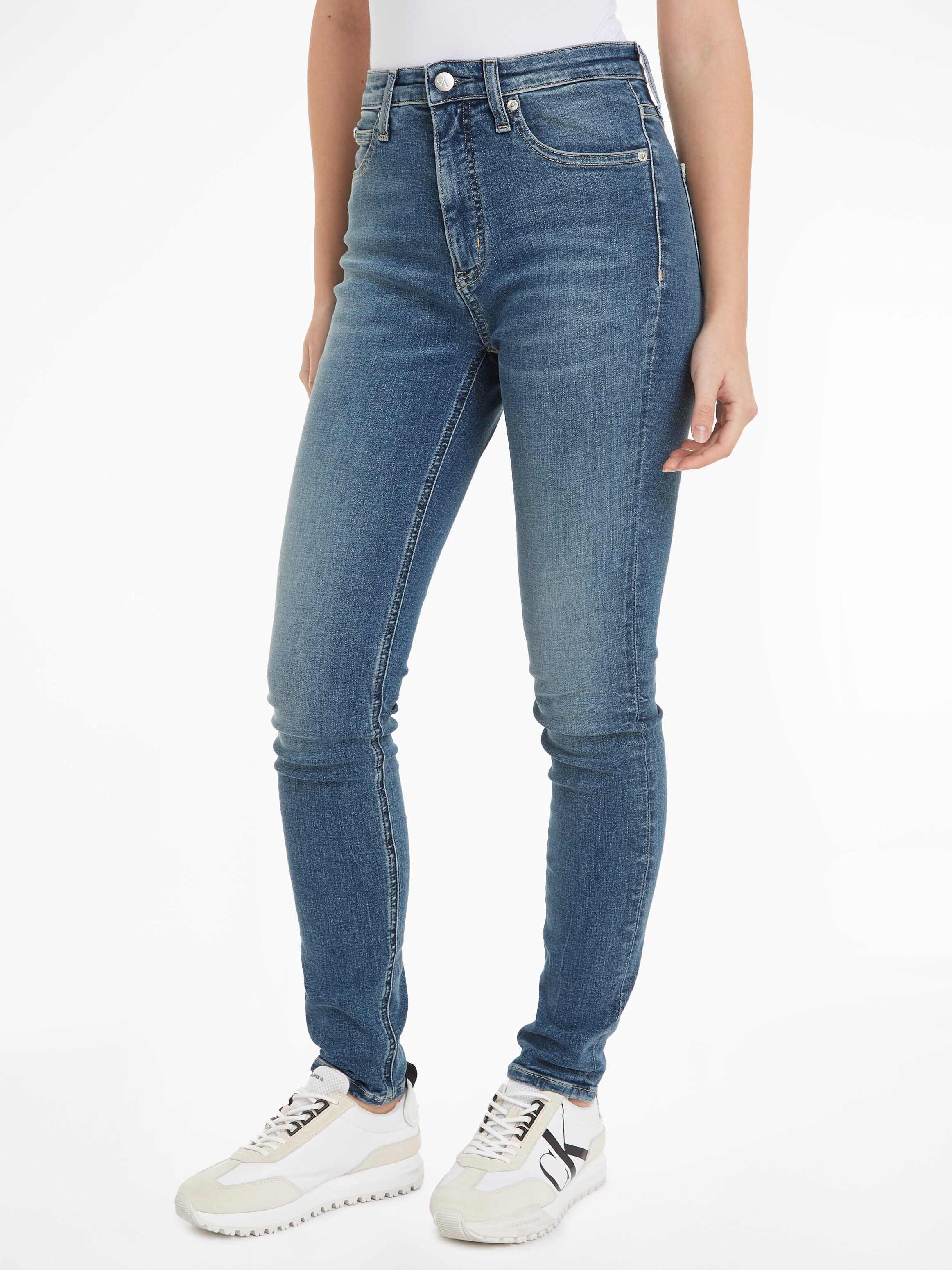 Calvin Klein Jeans Skinny-fit-Jeans »HIGH RISE SKINNY«, im 5-Pocket-Style