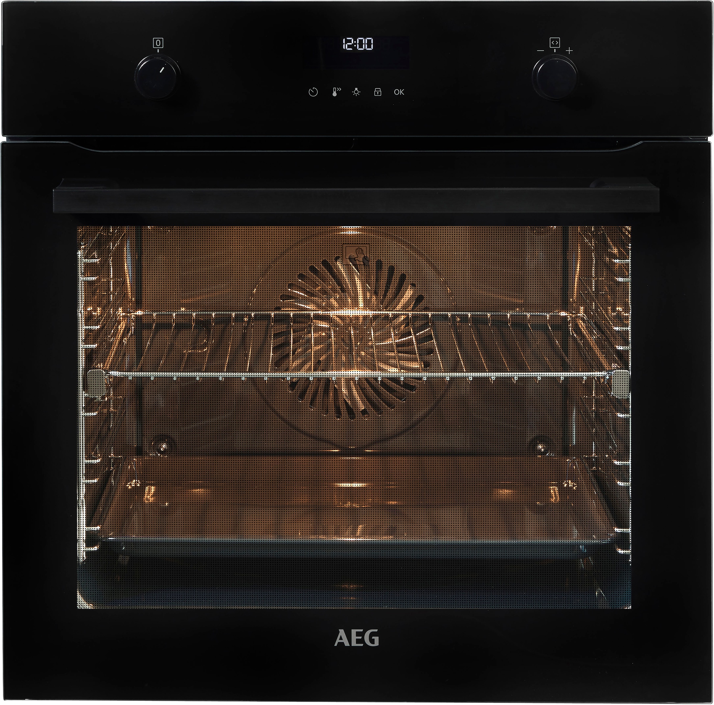 AEG Pyrolyse Backofen Serie 6000 »BPE535060B 944 188 762«, mit 1-fach-Teleskopauszug, Pyrolyse-Selbstreinigung