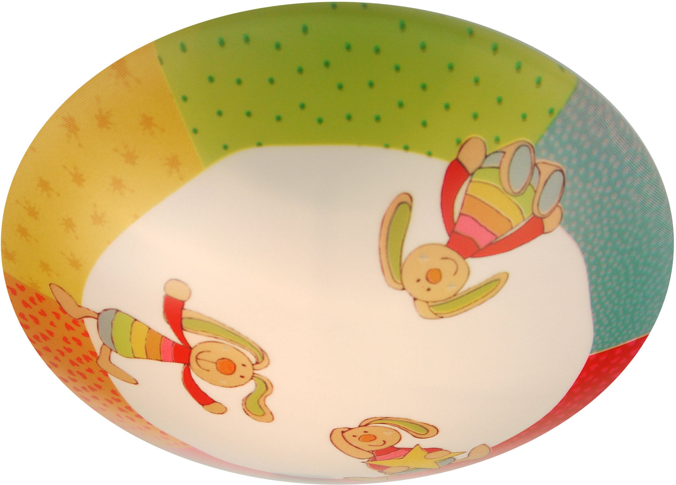 niermann Deckenleuchte »Rainbow-Rabbit«, 1 flammig-flammig, Deckenschale  Rainbow Rabbit online kaufen | mit 3 Jahren XXL Garantie