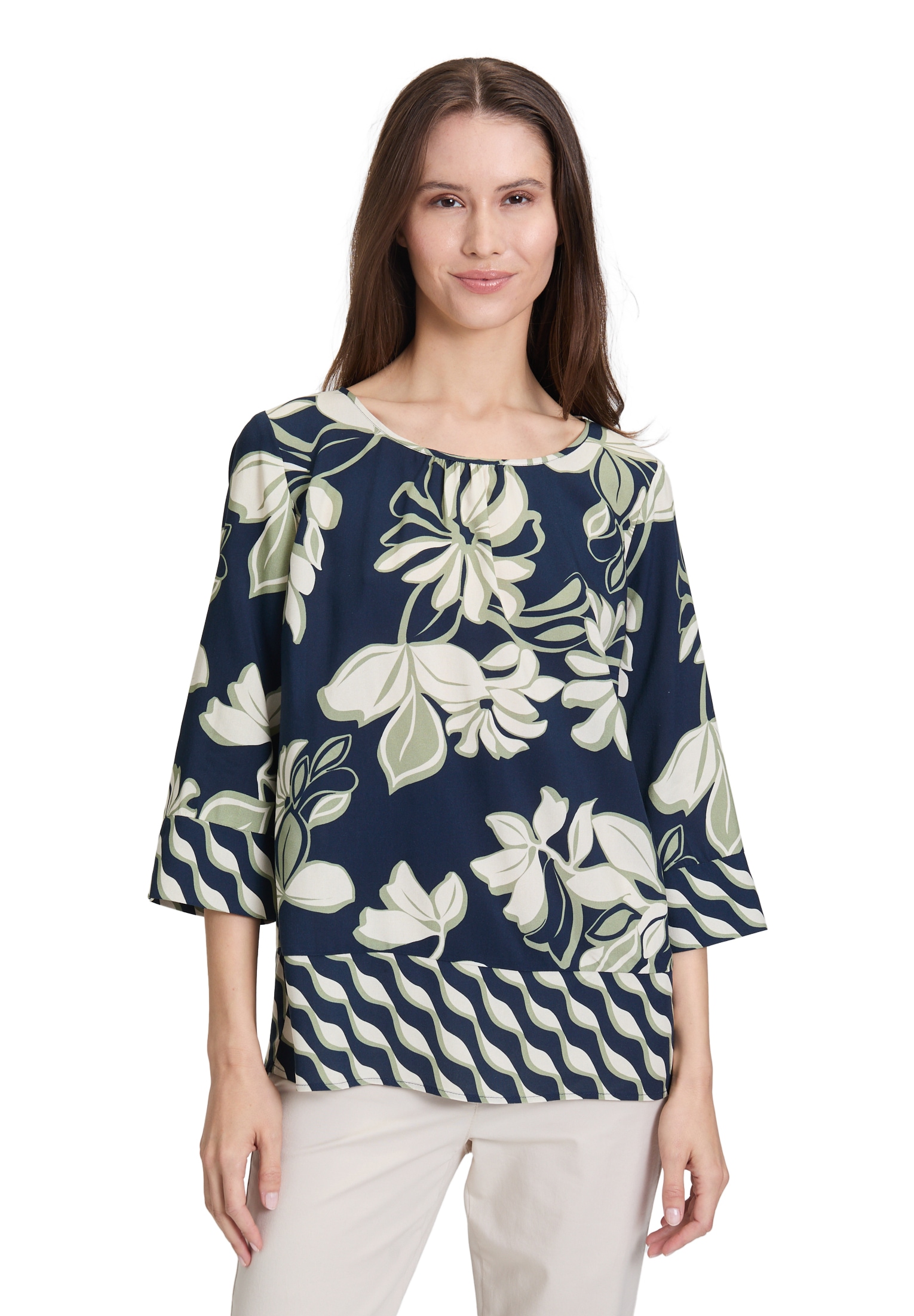 Betty Barclay Schlupfbluse »Schlupfbluse mit Rundhalsausschnitt«