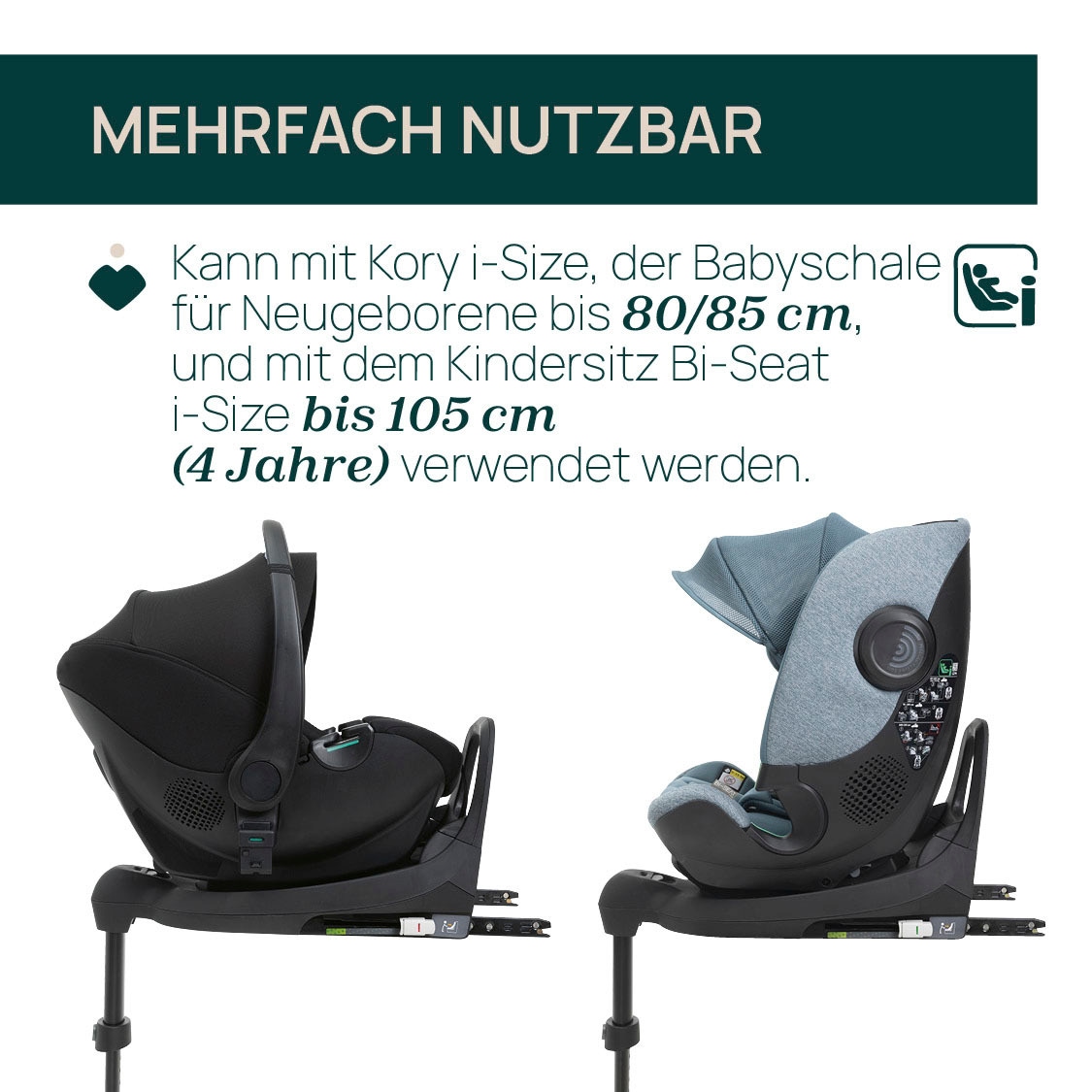 Chicco Babyschale »ROTATIVE I-SIZE BASIS KORY«