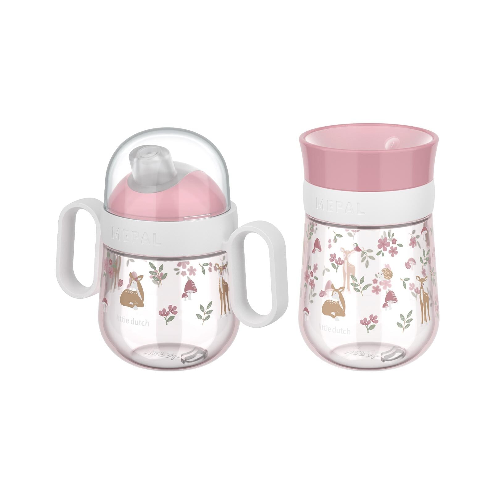Mepal Kinderbecher »Trinklernbecher Antitropf & 360 Grad  Mio 200 & 300 ml 2er Set« Spülmaschinenfest