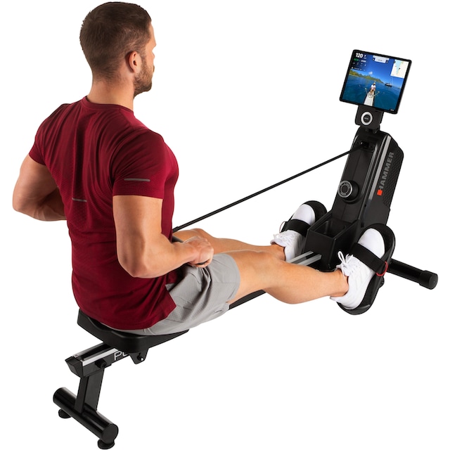 Hammer Rudergerät »POWER ROWER PRO II«, mit 8-facher manueller  Widerstandsverstellung bei