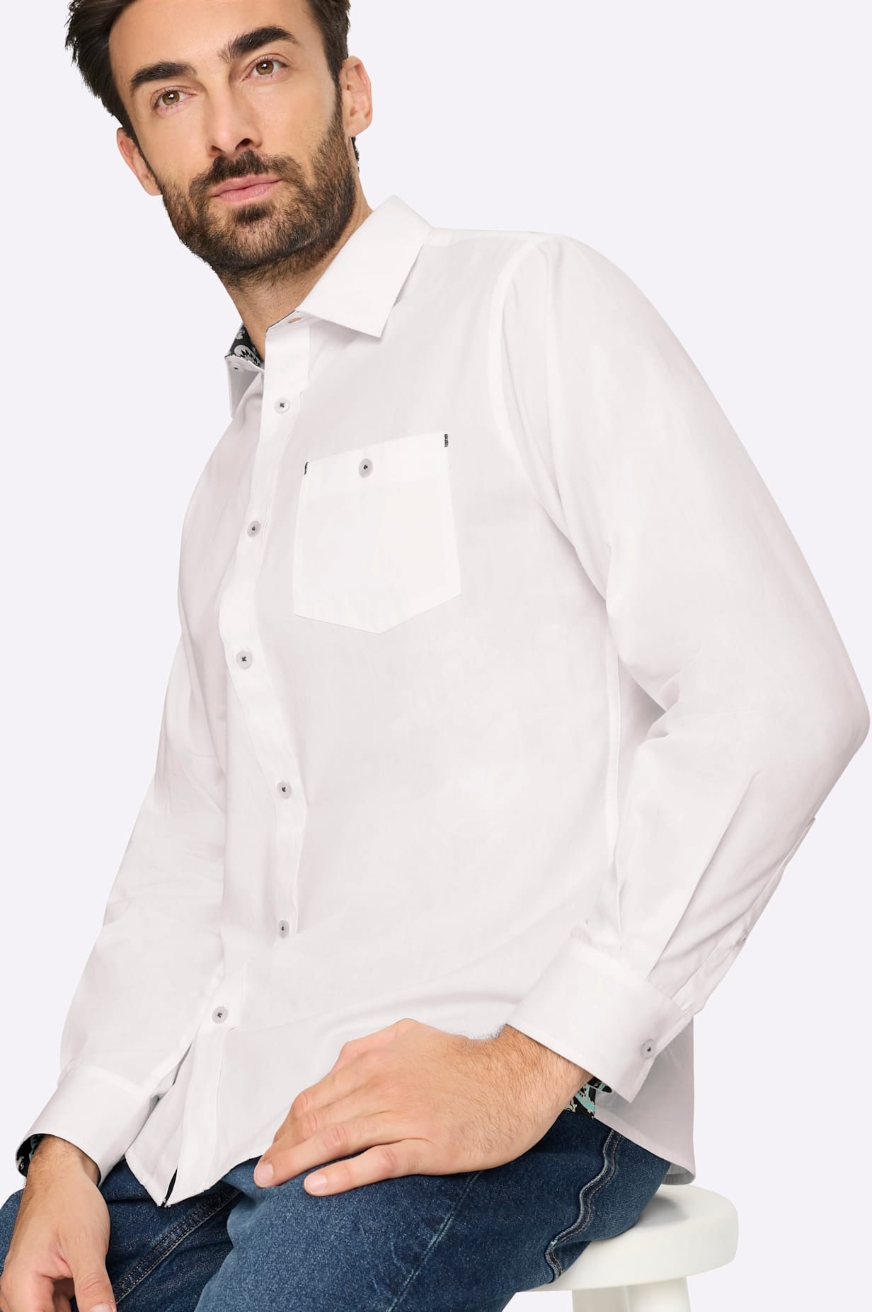 Marco Donati Langarmhemd