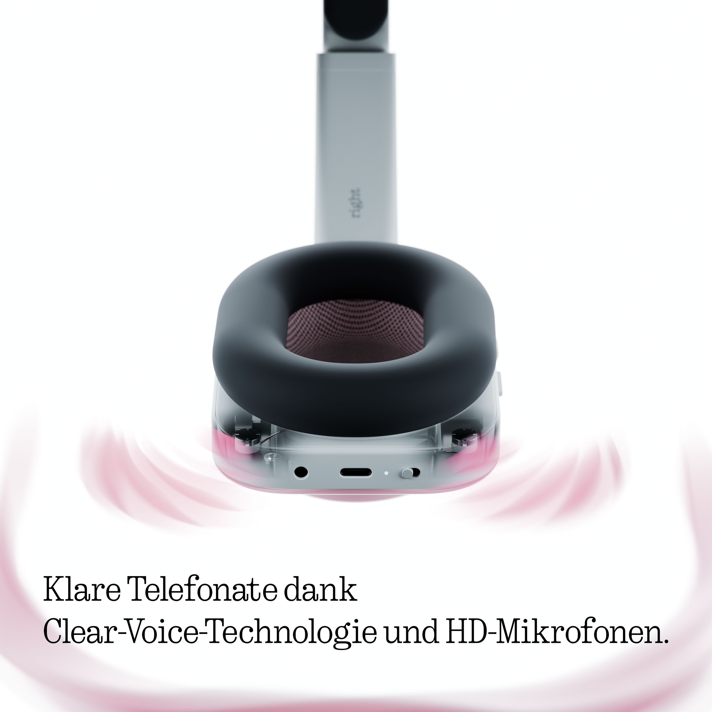 NOTHING Headset »Headphone (a)« Bluetooth Active Noise Cancelling (ANC) | Freisprechfunktion | Hi-Res | Transparenzmodus