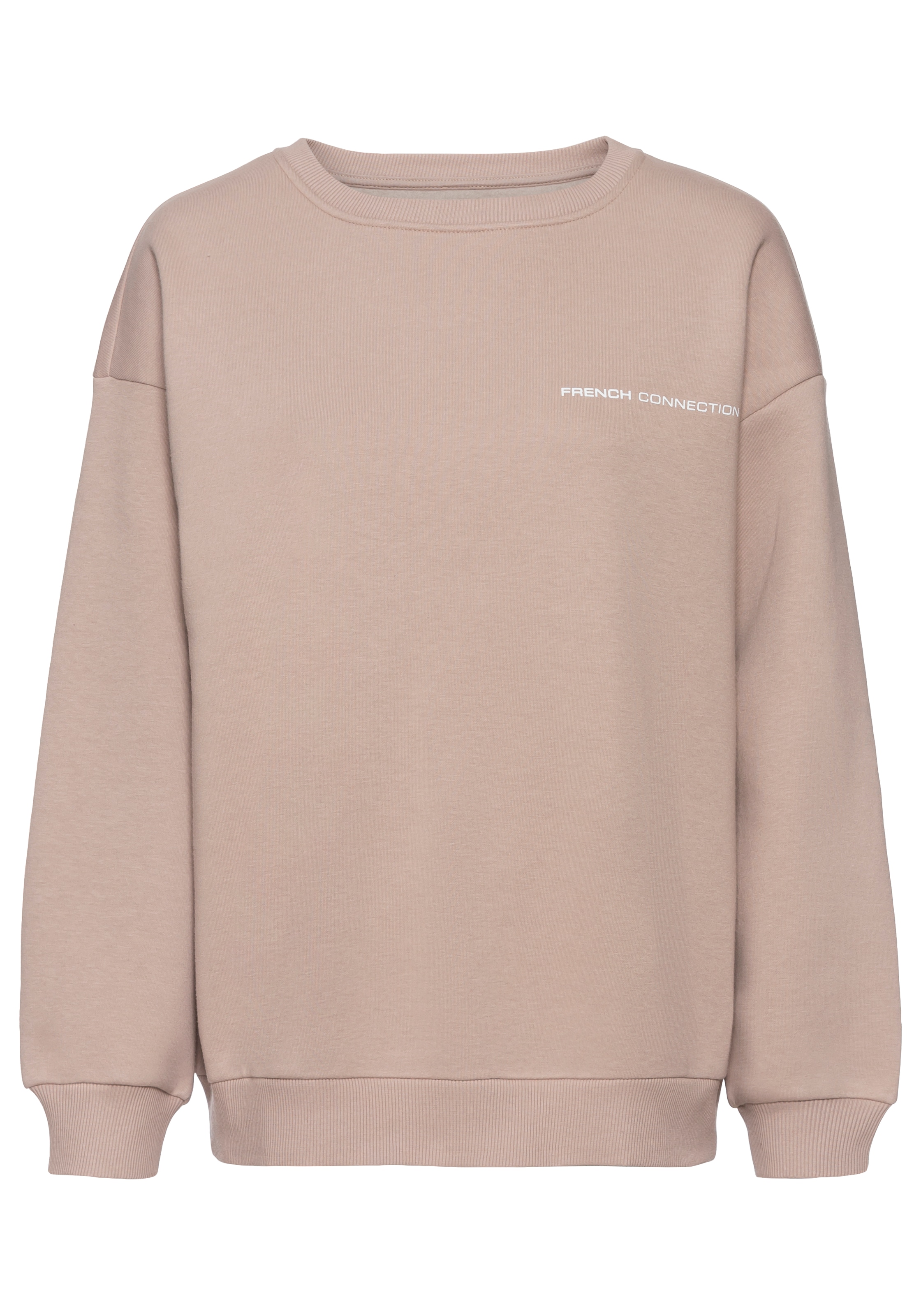 French Connection Sweatshirt, mit großem Logodruck auf dem Rücken
