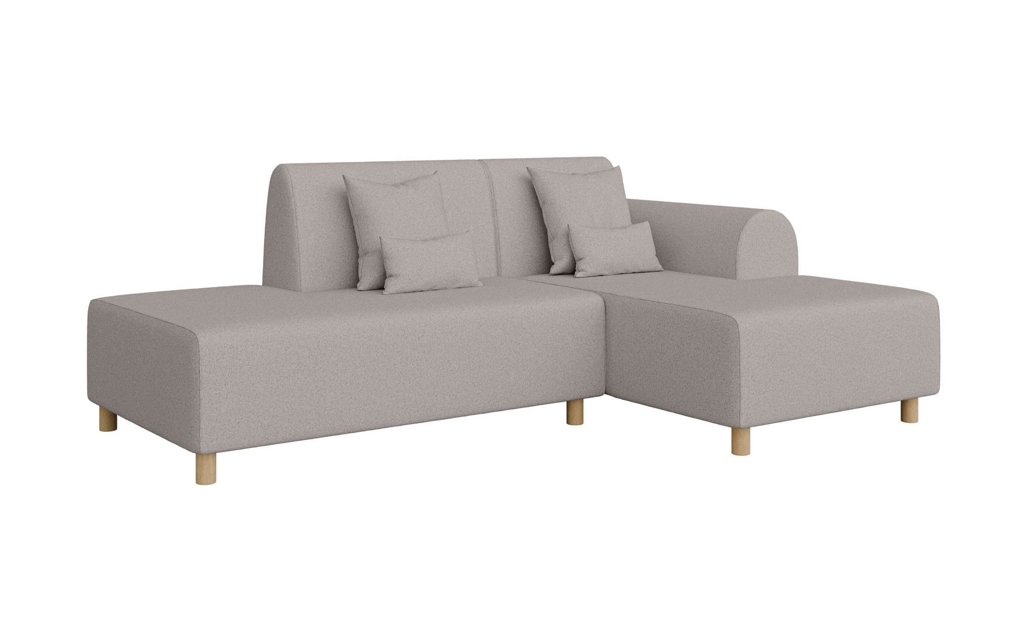 INOSIGN Ecksofa »Suyala«, L-Form mit Hocker