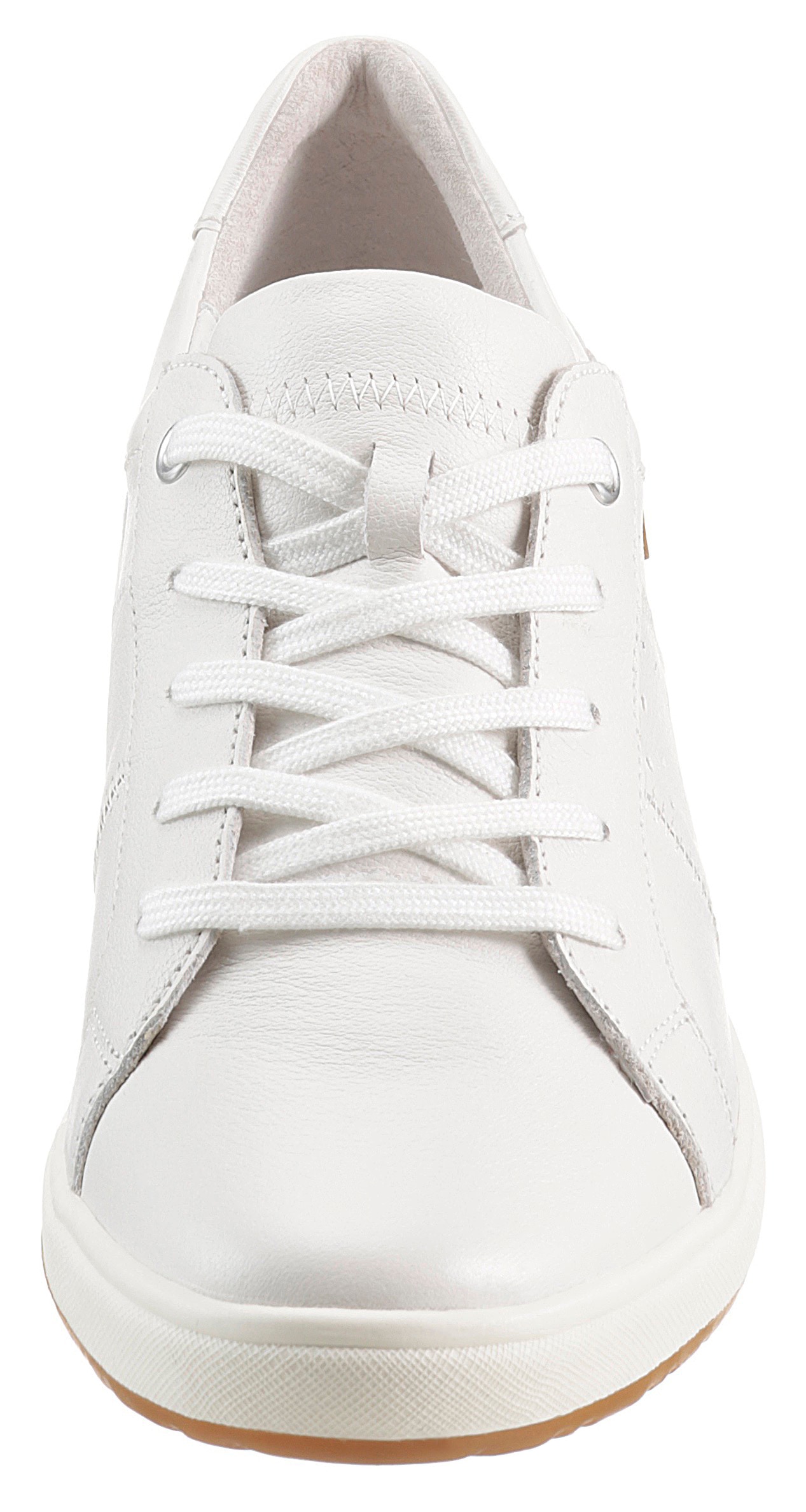 Josef Seibel Sneaker »CAREN 01«, Freizeitschuh, Halbschuh, Schnürschuh mit gepolstertem Schaftrand