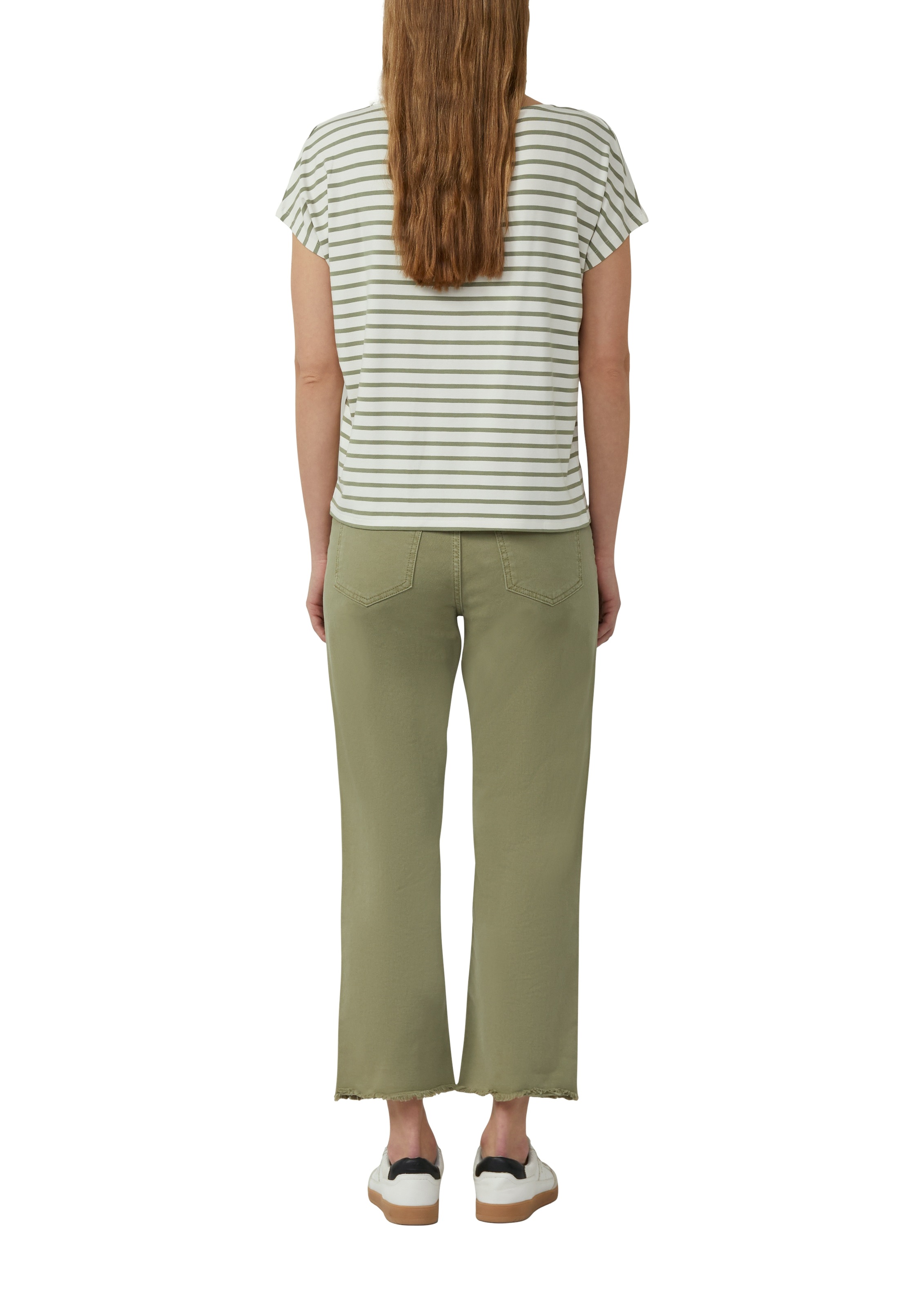 s.Oliver Kurzarmshirt Sommershirt mit grafischem Muster