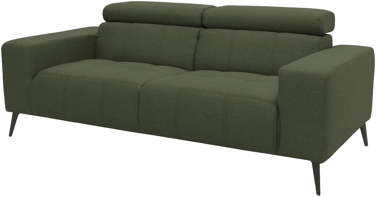 DOMO collection 2-Sitzer »Trento, mit Kufenfuß oder Einzelfuß« wahlweise mit Kopfteilverstellung und in zwei  Größen erhältlich