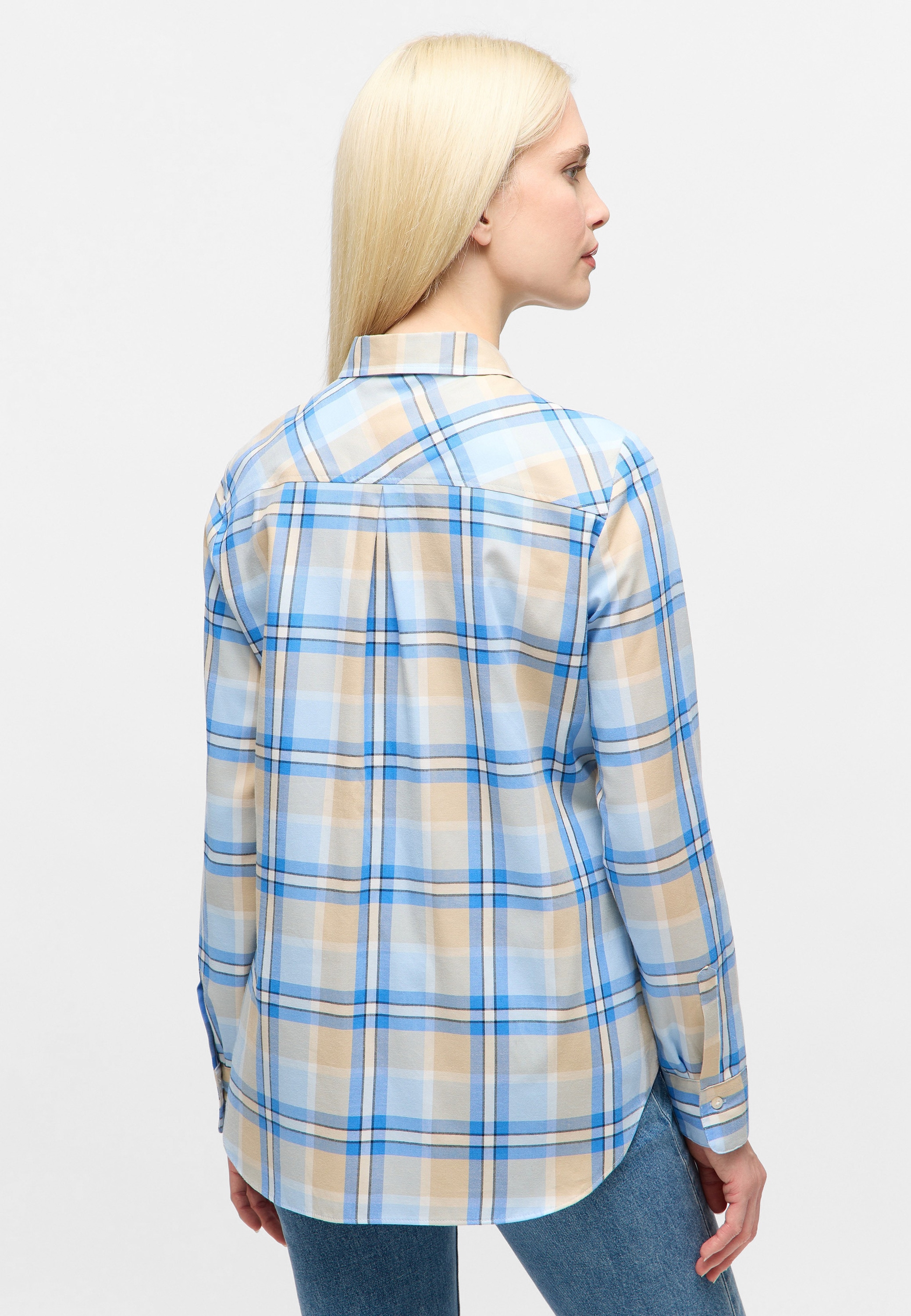 Eterna Hemdbluse »REGULAR FIT« EASY IRON (bügelleicht)