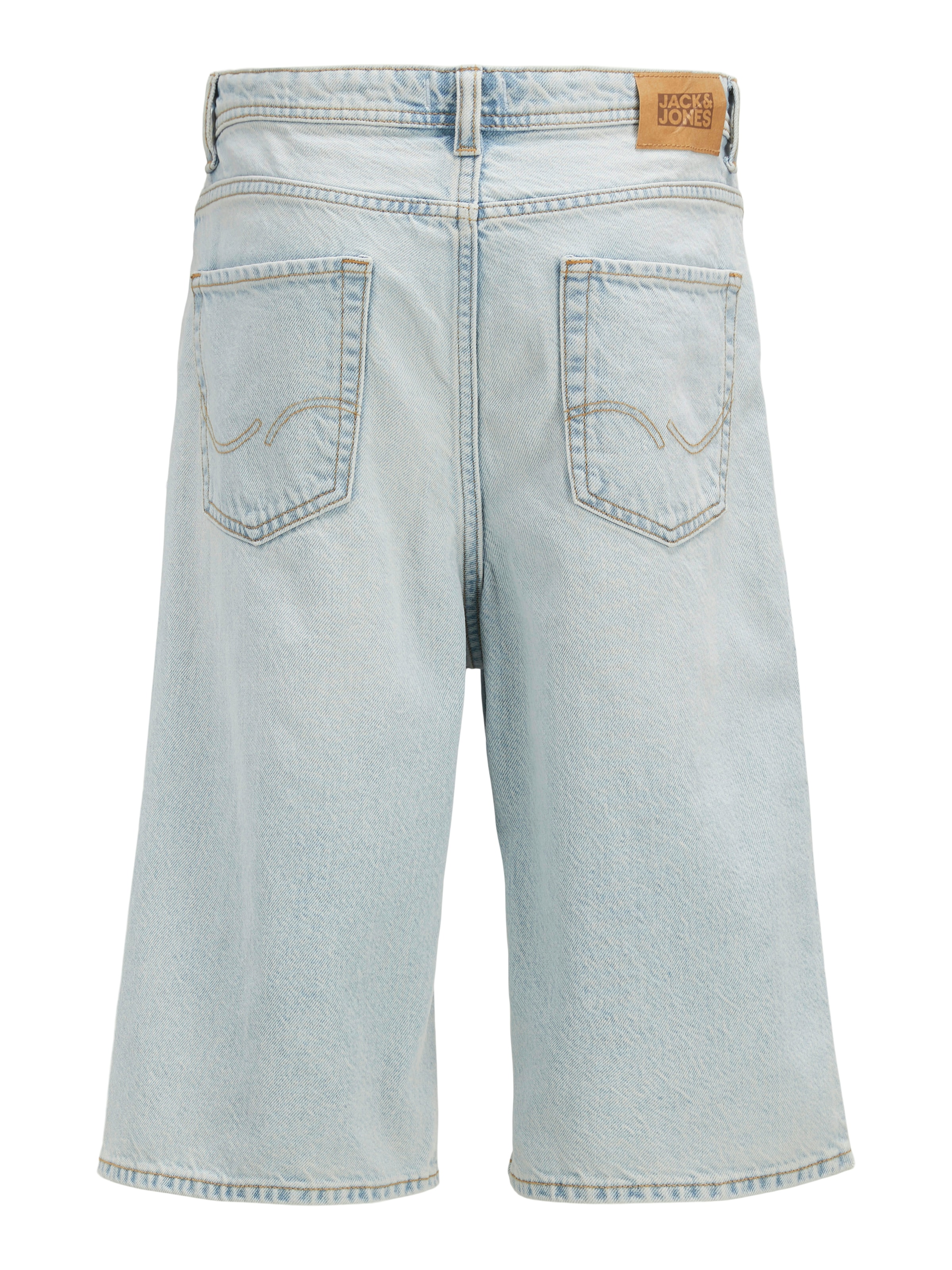 Jack & Jones Junior Shorts »JJIRON mit Baggy Fit und mittlerer Taille«  unifarben, modisch, relaxed fit, Web