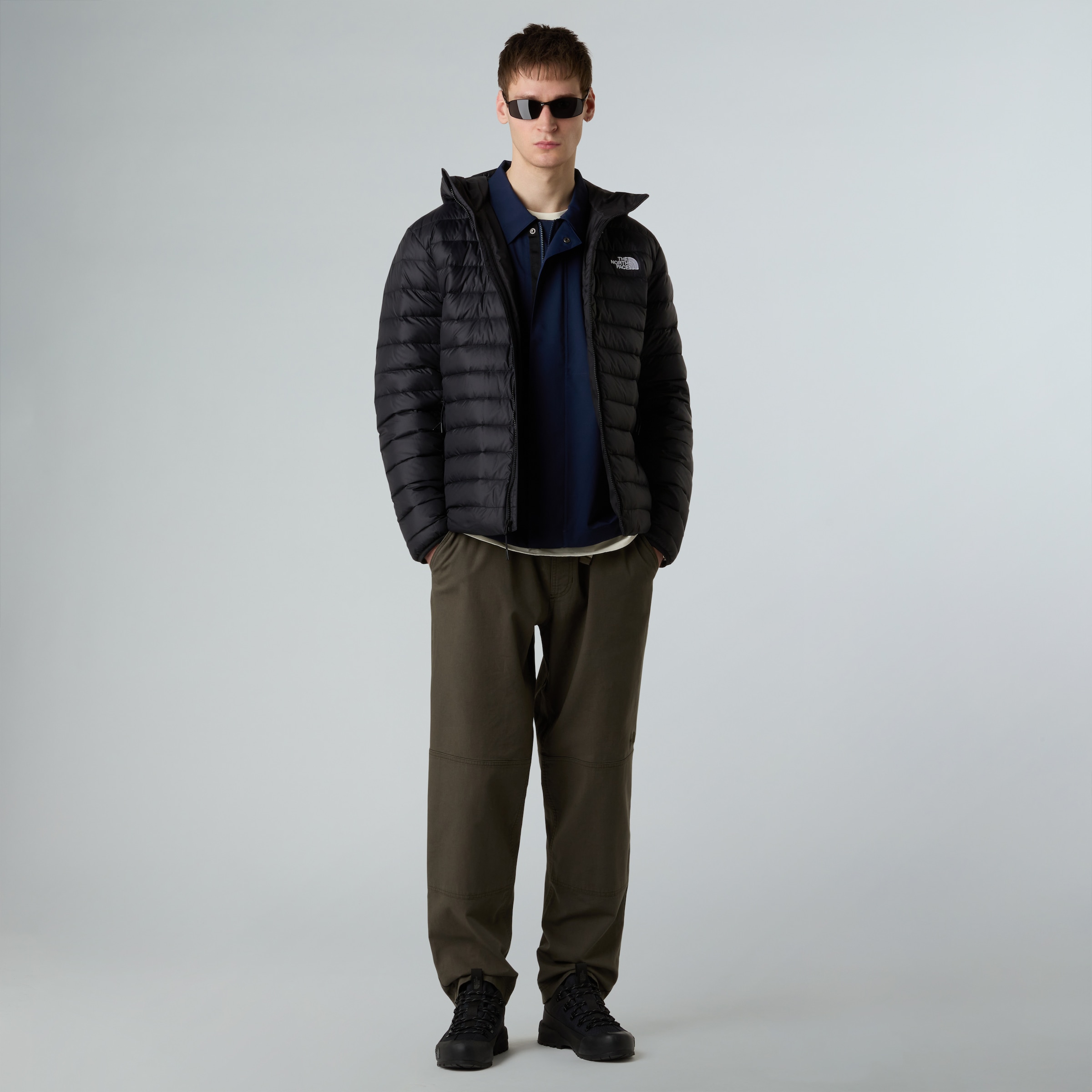 The North Face Daunenjacke »M CLASSIC DOWN HOODED JACKET«, (1 St.), Daunenfüllung, sehr warm, wetterfest