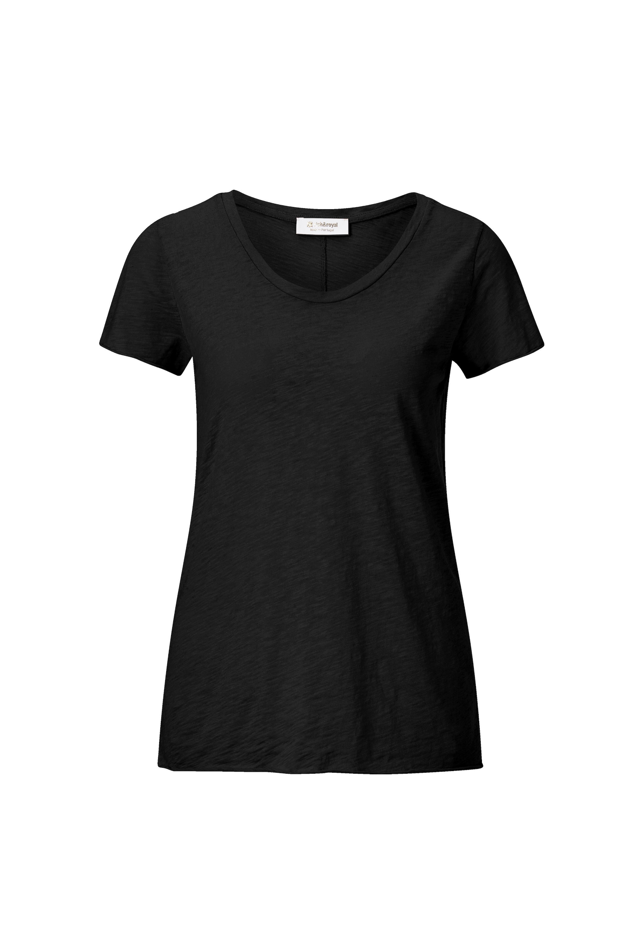 RICHROYAL T-Shirt, in femininer Basic-Form