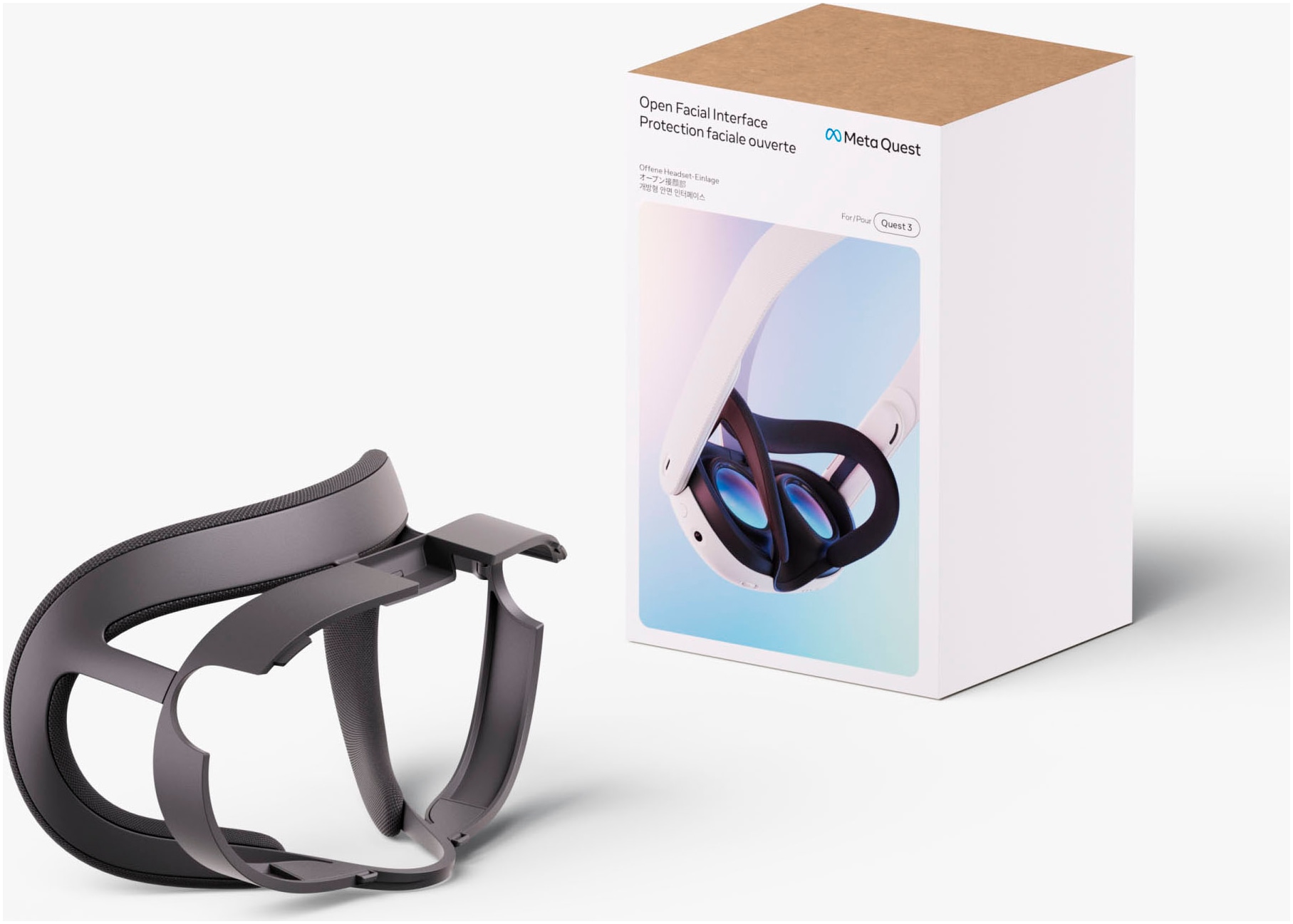 Meta VR Brillen-Halterung »Offene Headset-Einlage für Meta Quest 3«
