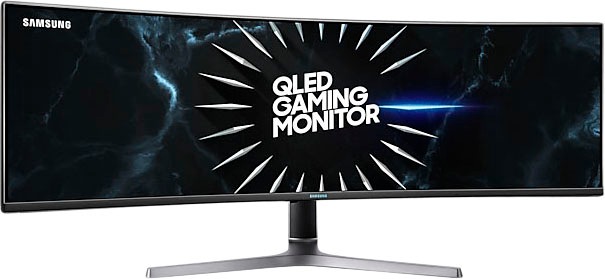 Samsung Curved-Gaming-LED-Monitor »Odyssey CRG9 C49RG94SSR«, 124 cm/49 Zoll, 5120 x 1440 px, DQHD, 4 ms Reaktionszeit, 120 Hz