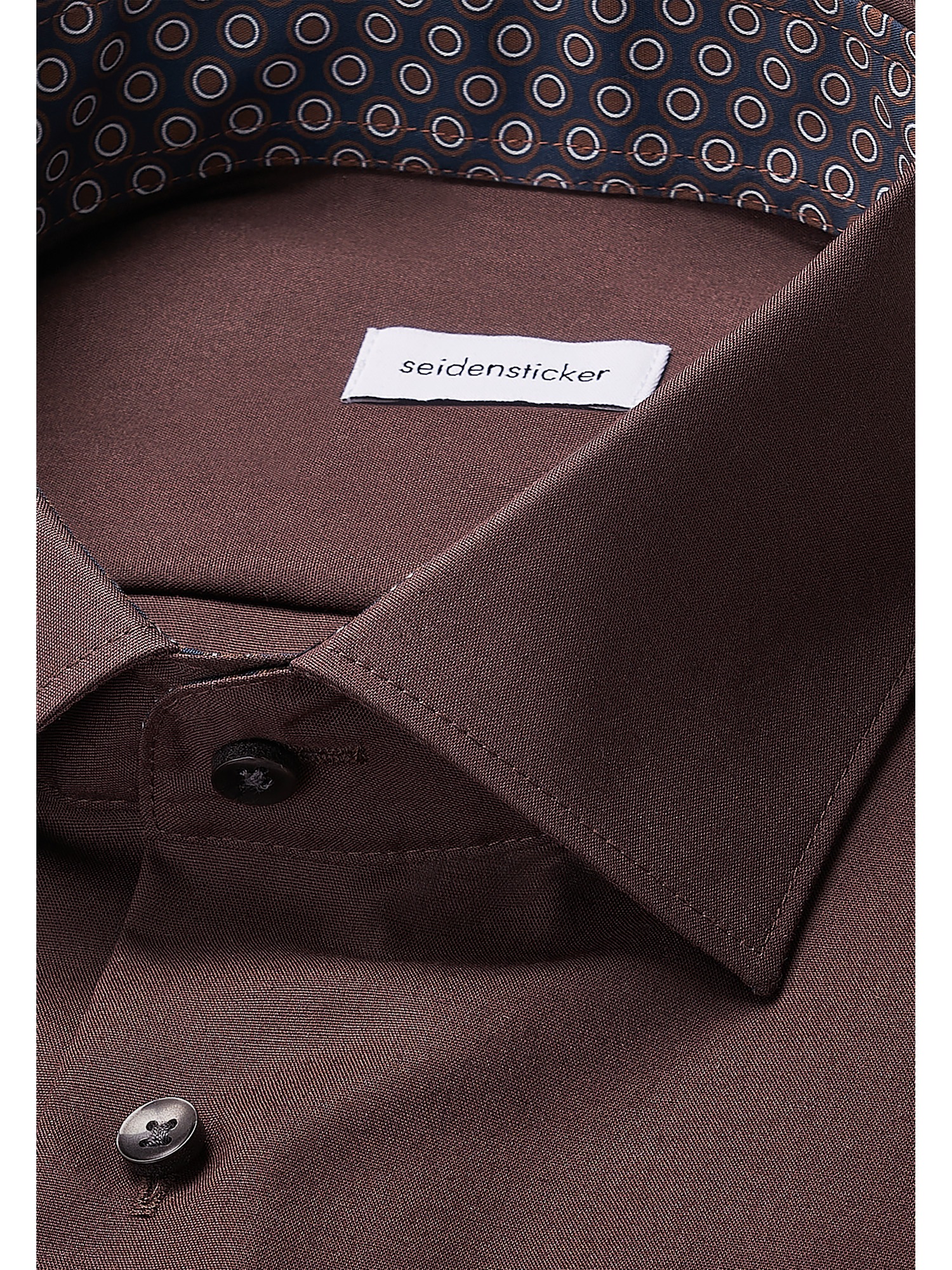 seidensticker Businesshemd »Schwarze Rose«, Slim 1/1 Kentkragen Uni