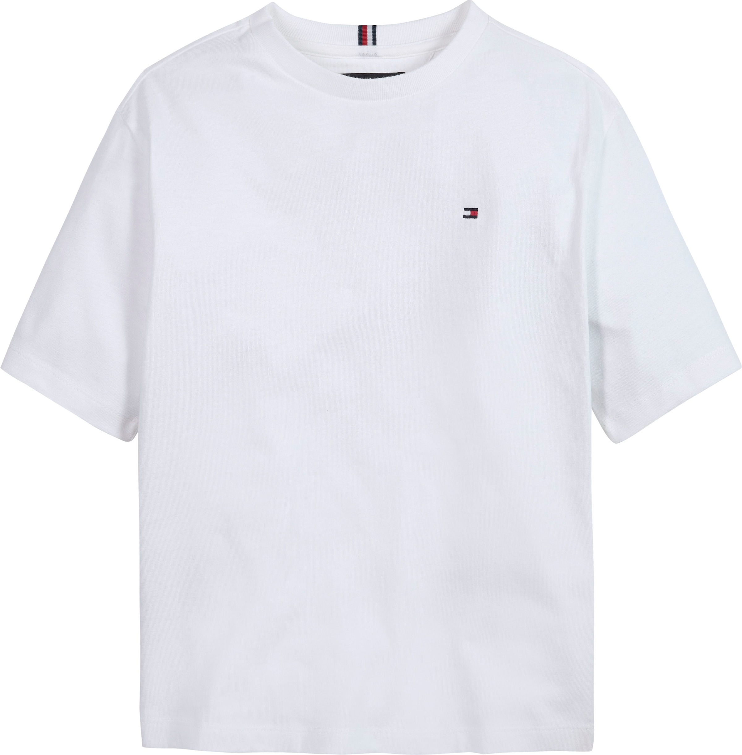 Tommy Hilfiger T-Shirt »BOLD TOMMY LOGO TEE S/S«, mit Backprint