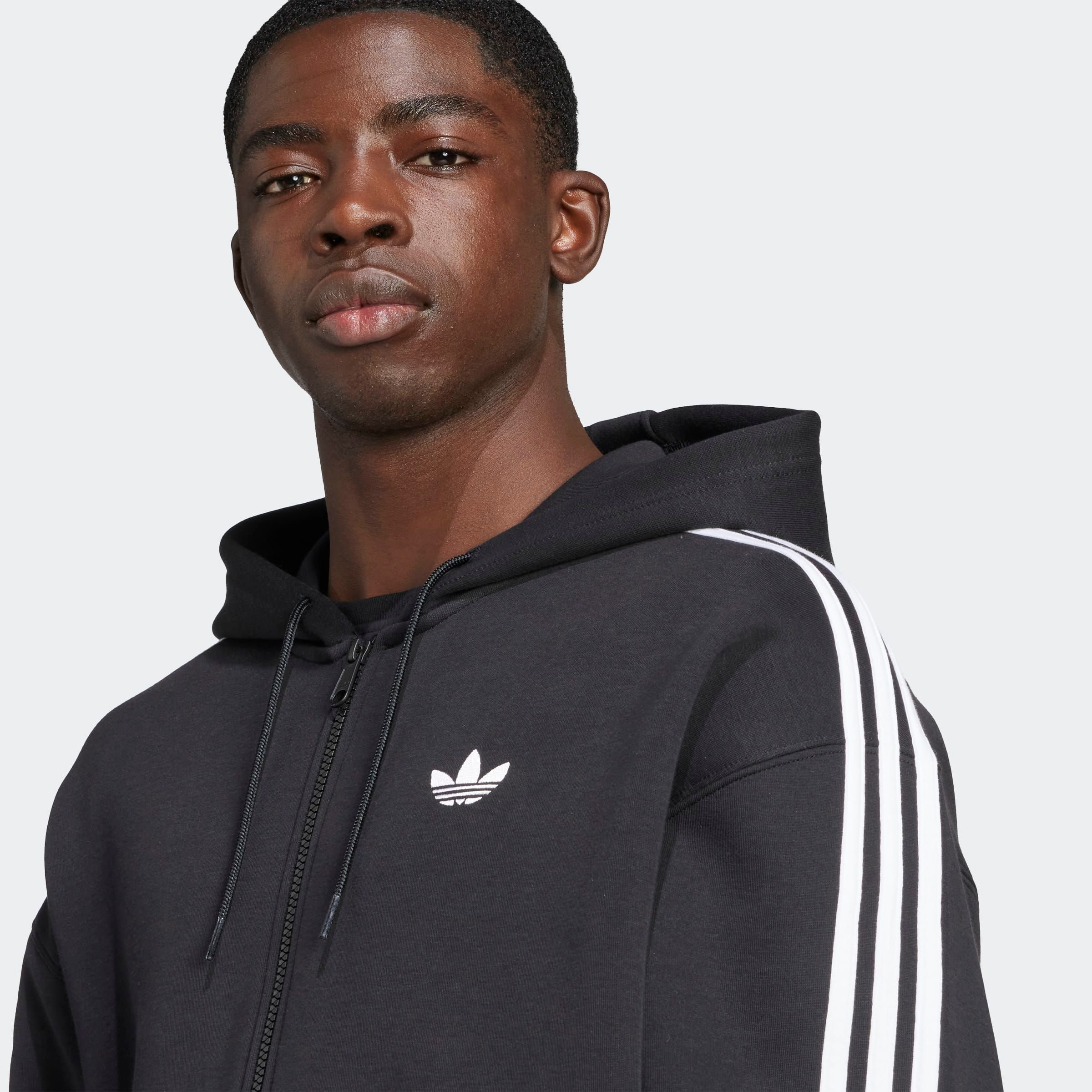 adidas Originals Kapuzensweatshirt »SPACER HOODIE«, mit Reißverschluss, lockere Oversize-Passform
