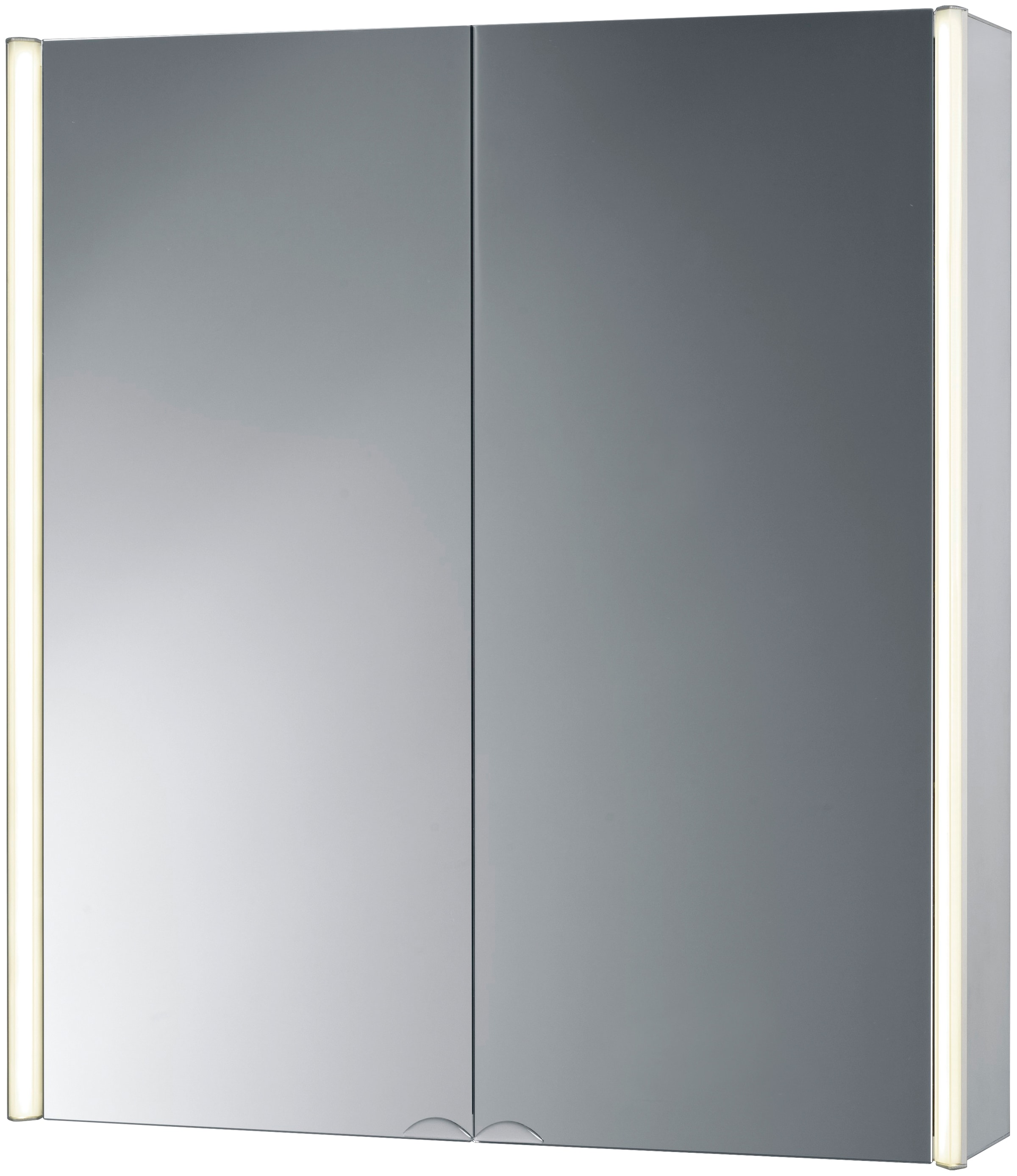 Spiegelschrank »CantALU«, alu, 67 cm Breite