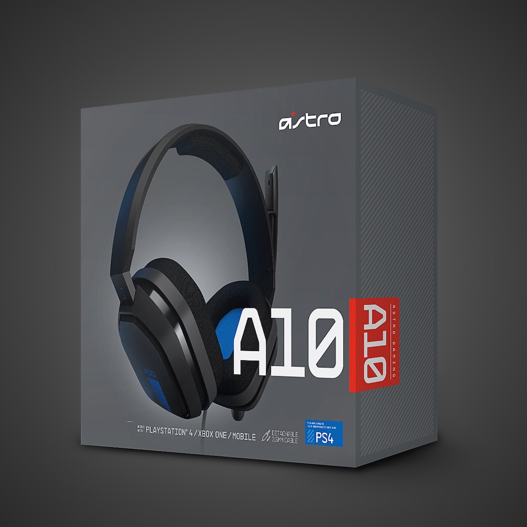 ASTRO Gaming-Headset »Gaming A10«, mit Kabel, Dolby ATMOS, PS5, PS4, XBOX, PC